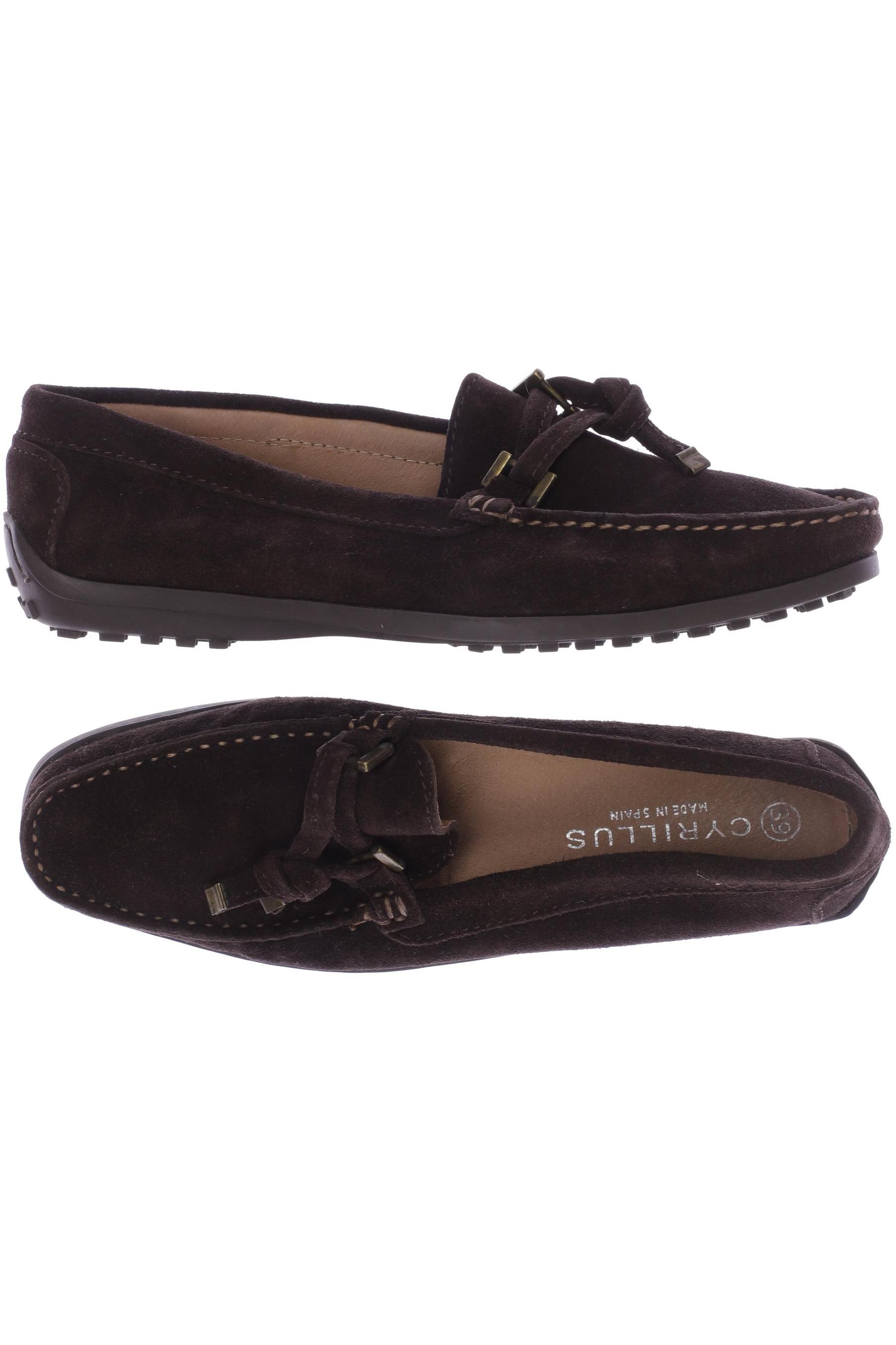 

Cyrillus Damen Halbschuh, braun, Gr. 39