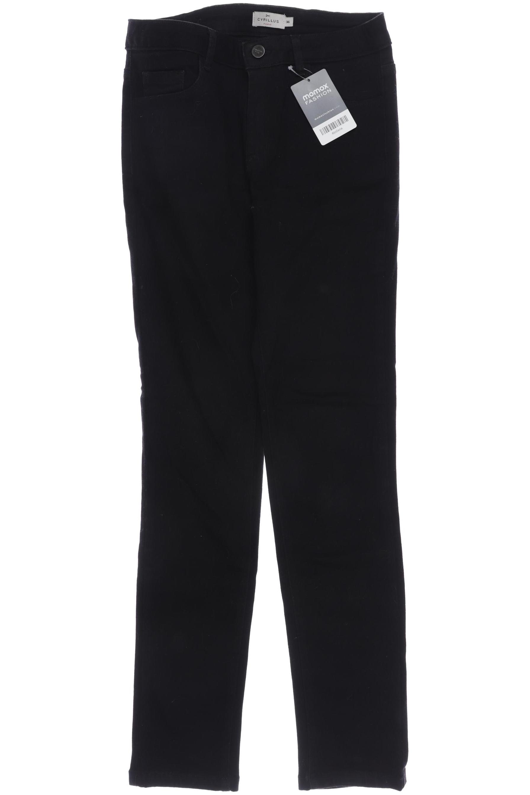 

Cyrillus Damen Jeans, schwarz, Gr. 34