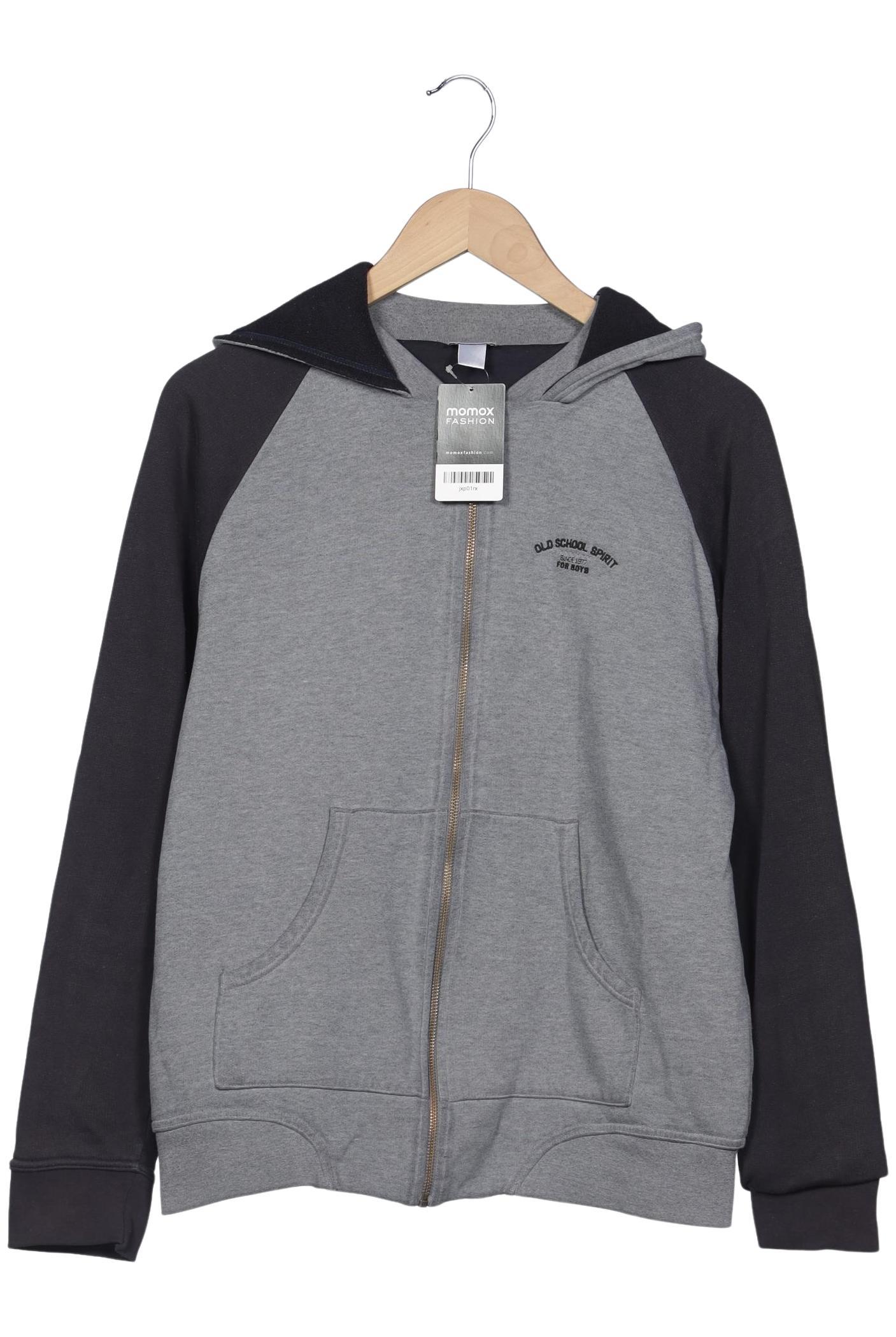 

Cyrillus Damen Kapuzenpullover, grau, Gr. 42