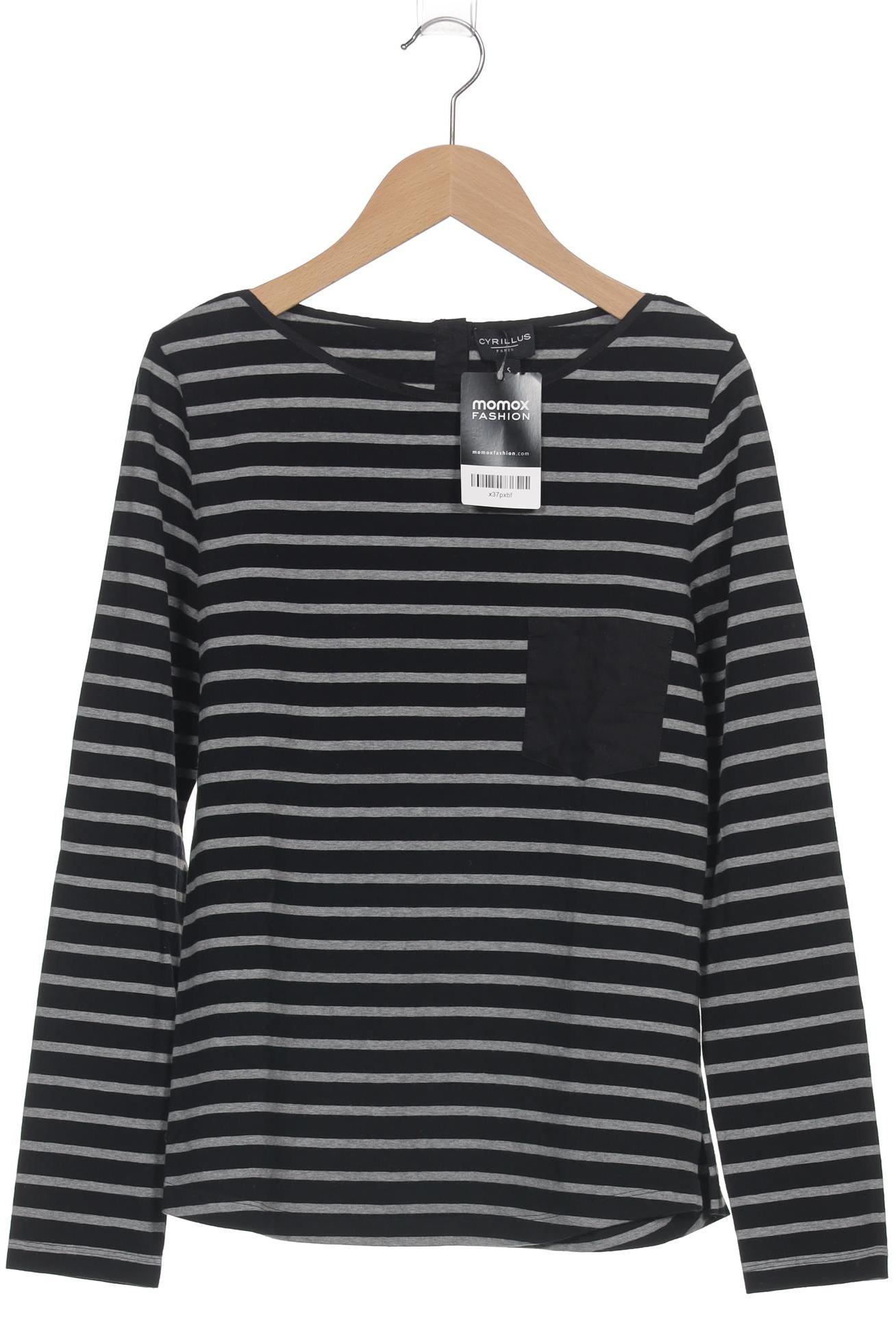 

Cyrillus Damen Langarmshirt, schwarz, Gr. 36