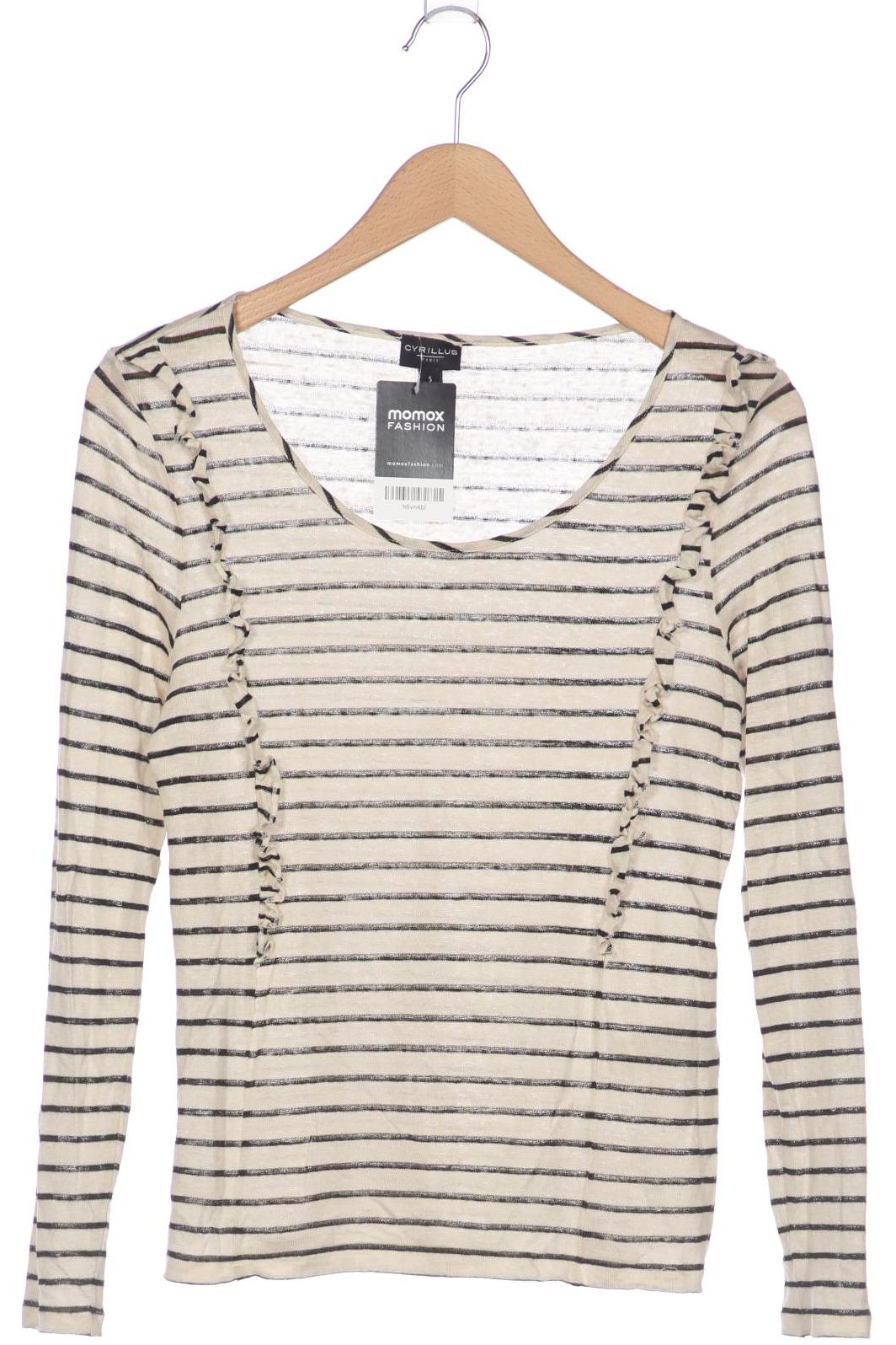 

Cyrillus Damen Langarmshirt, cremeweiß, Gr. 36