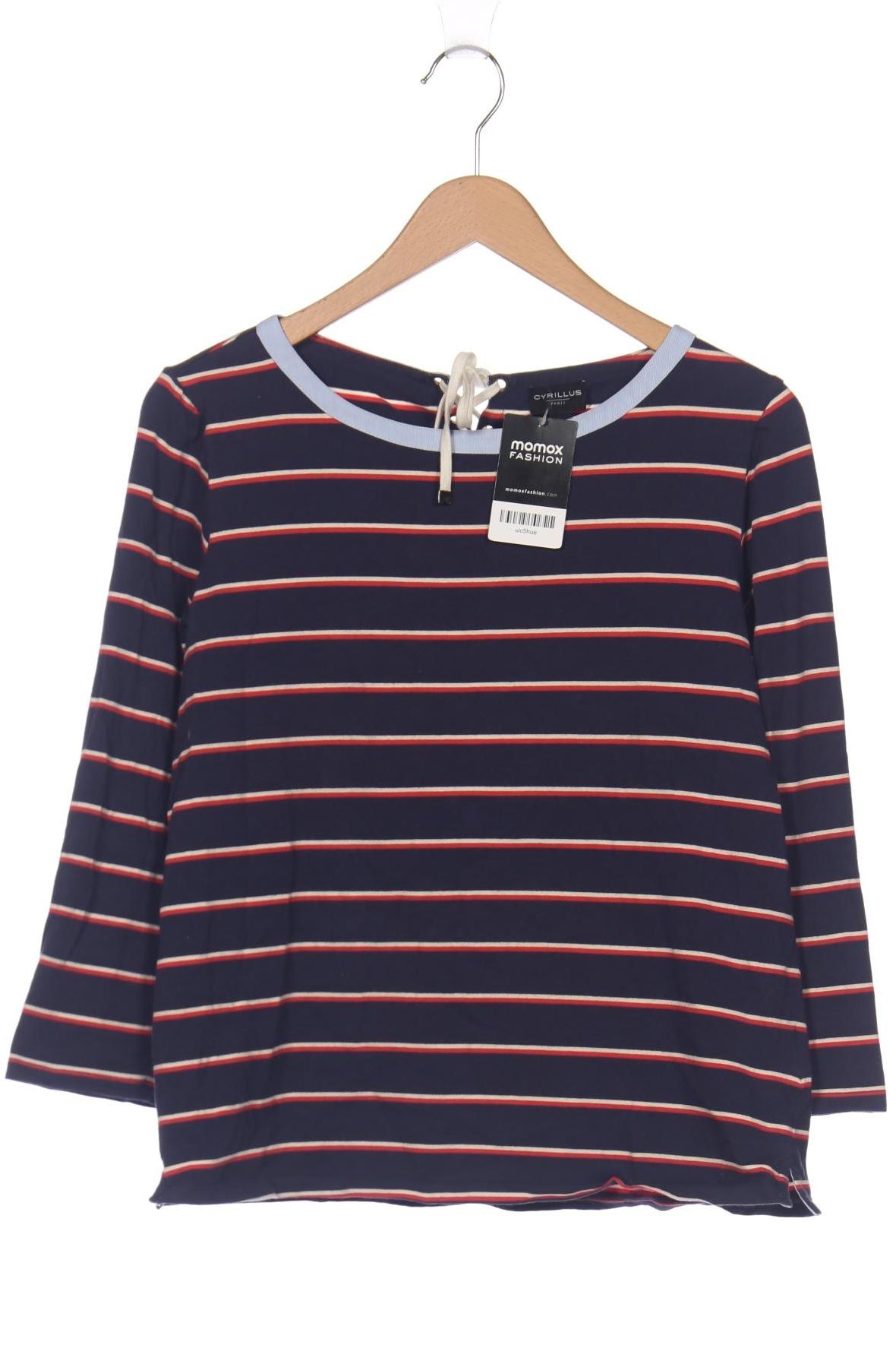 

Cyrillus Damen Langarmshirt, marineblau, Gr. 42