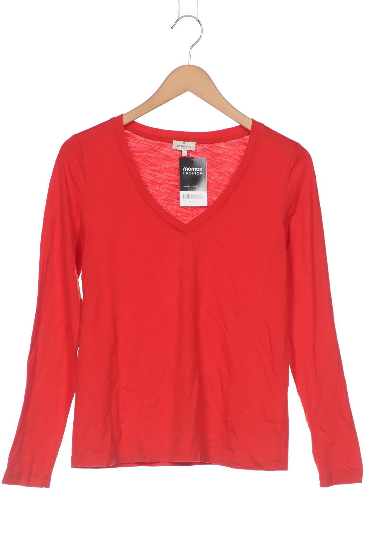 

Cyrillus Damen Langarmshirt, rot, Gr. 42