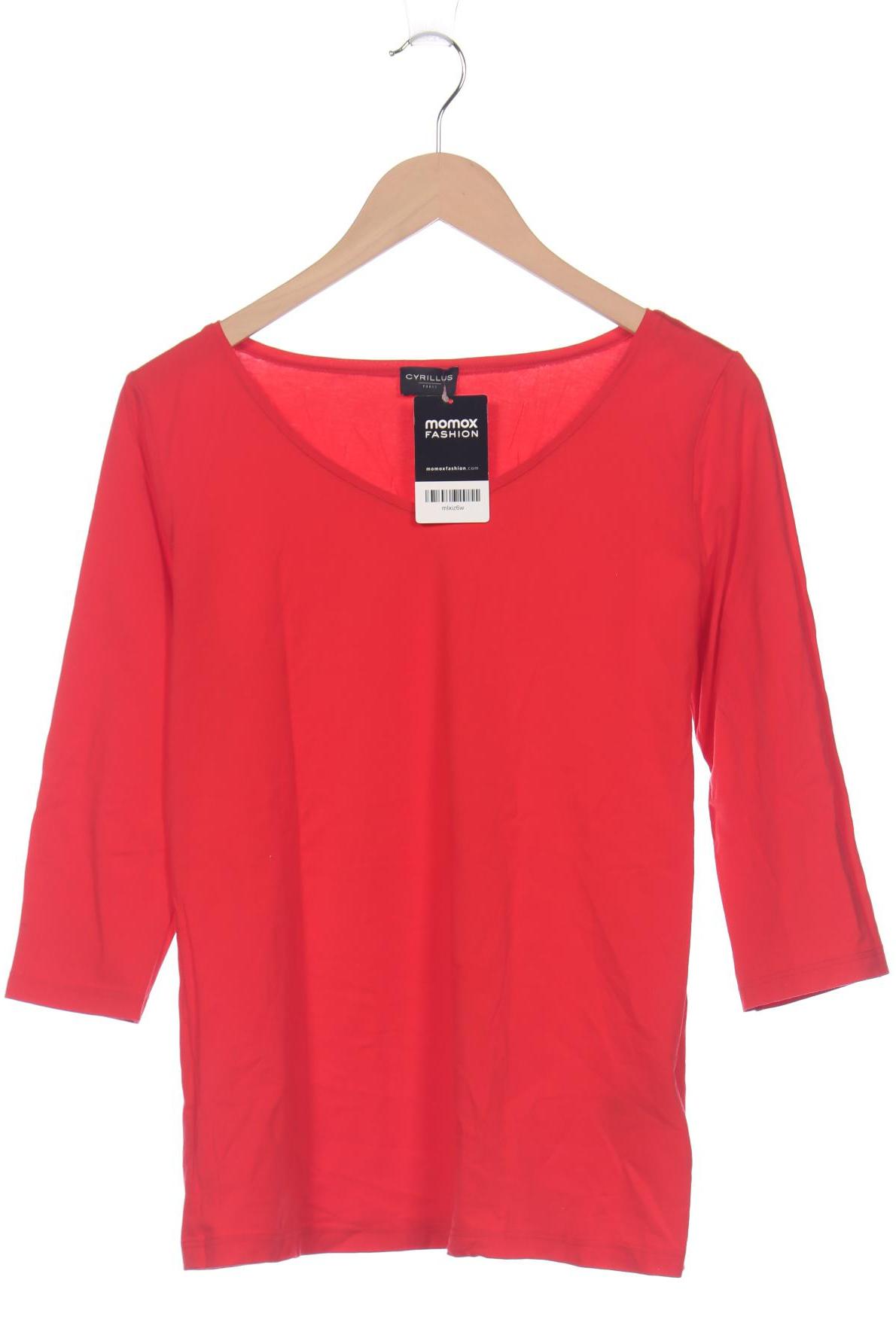 

Cyrillus Damen Langarmshirt, rot, Gr. 42