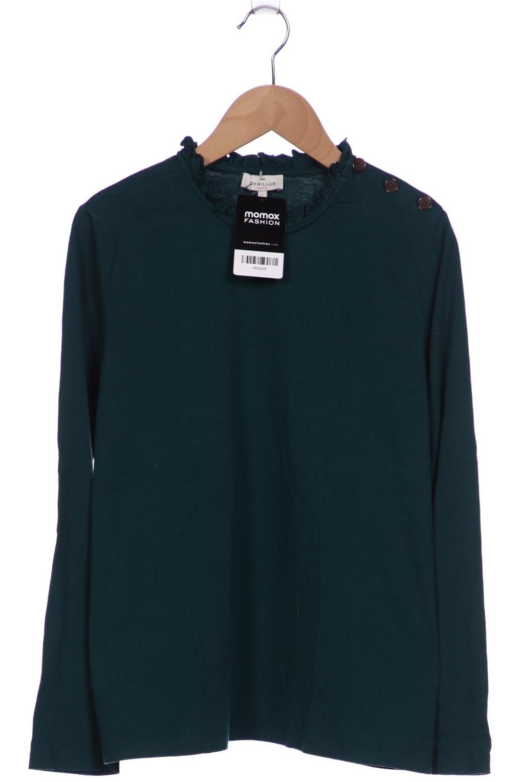 

Cyrillus Damen Langarmshirt, grün, Gr. 42