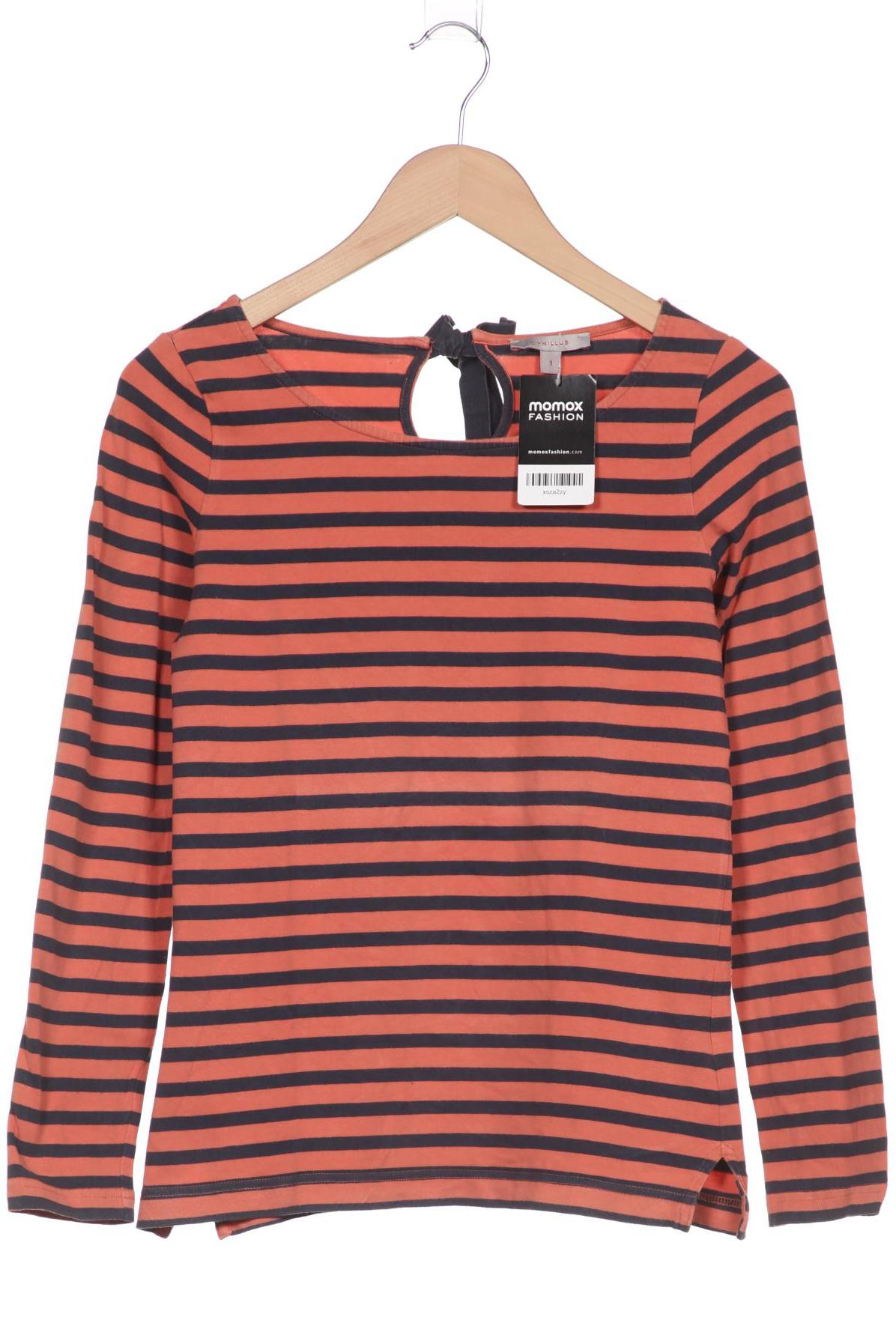 

Cyrillus Damen Langarmshirt, orange, Gr. 36