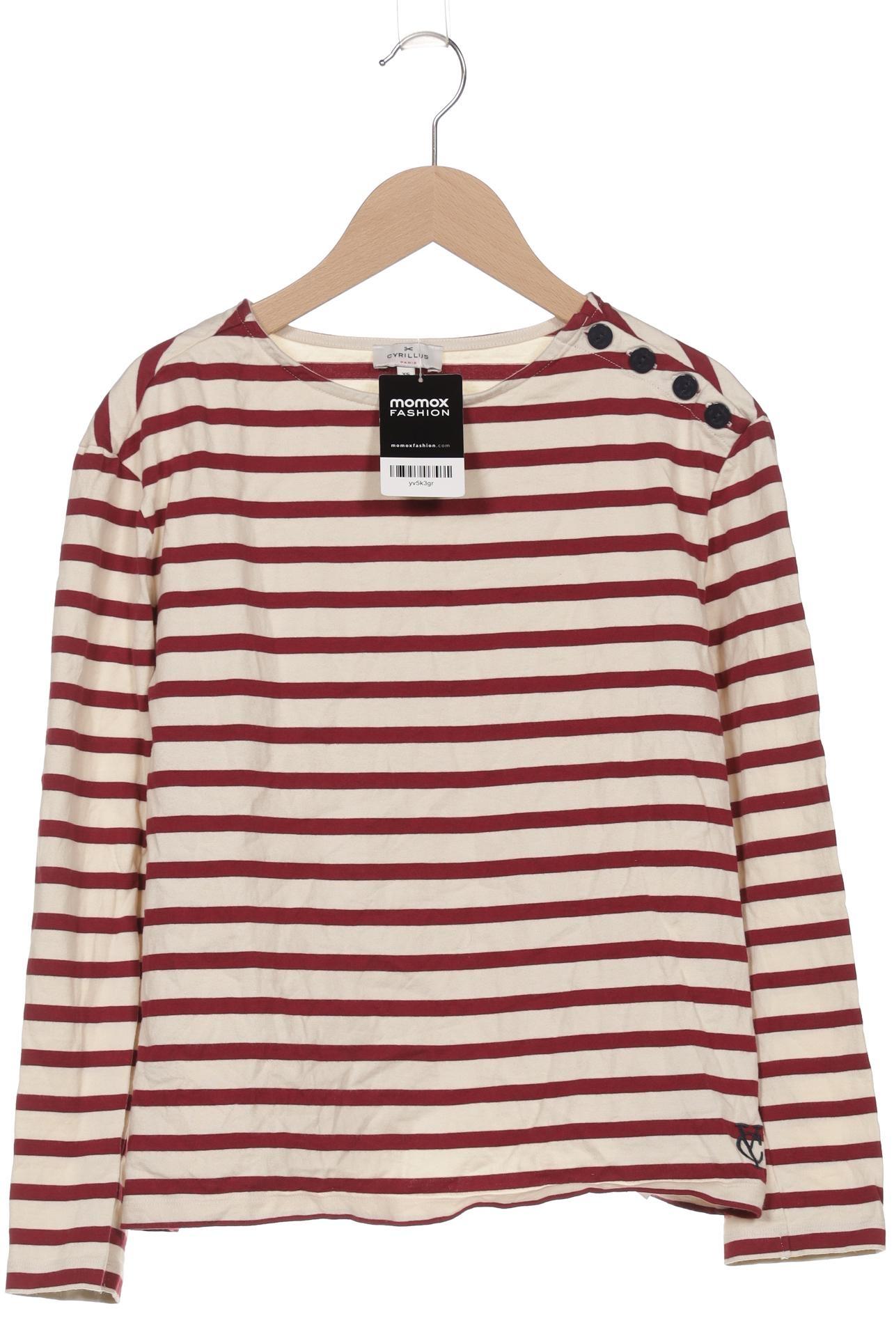 

Cyrillus Damen Langarmshirt, bordeaux, Gr. 34
