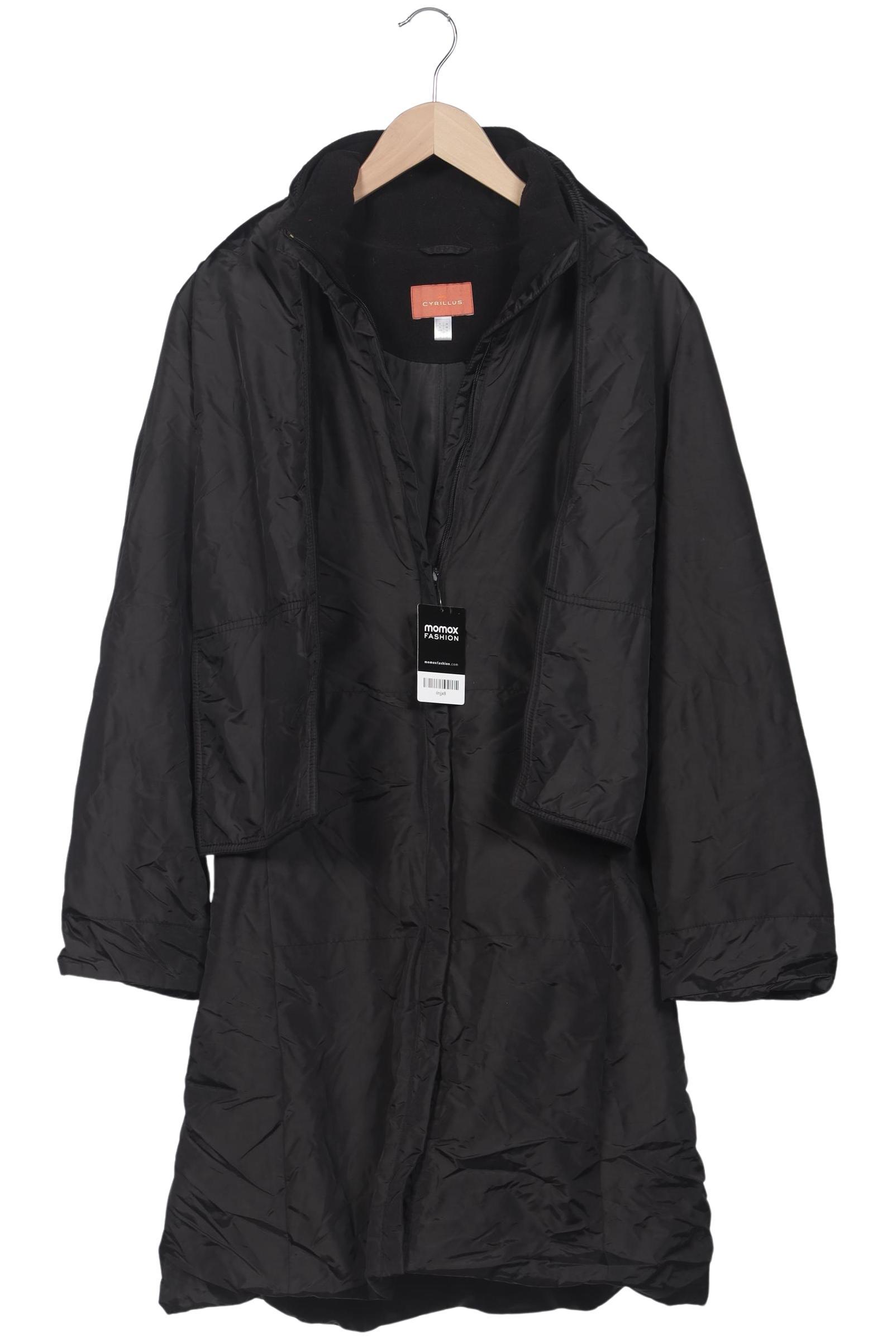

Cyrillus Damen Mantel, schwarz, Gr. 36