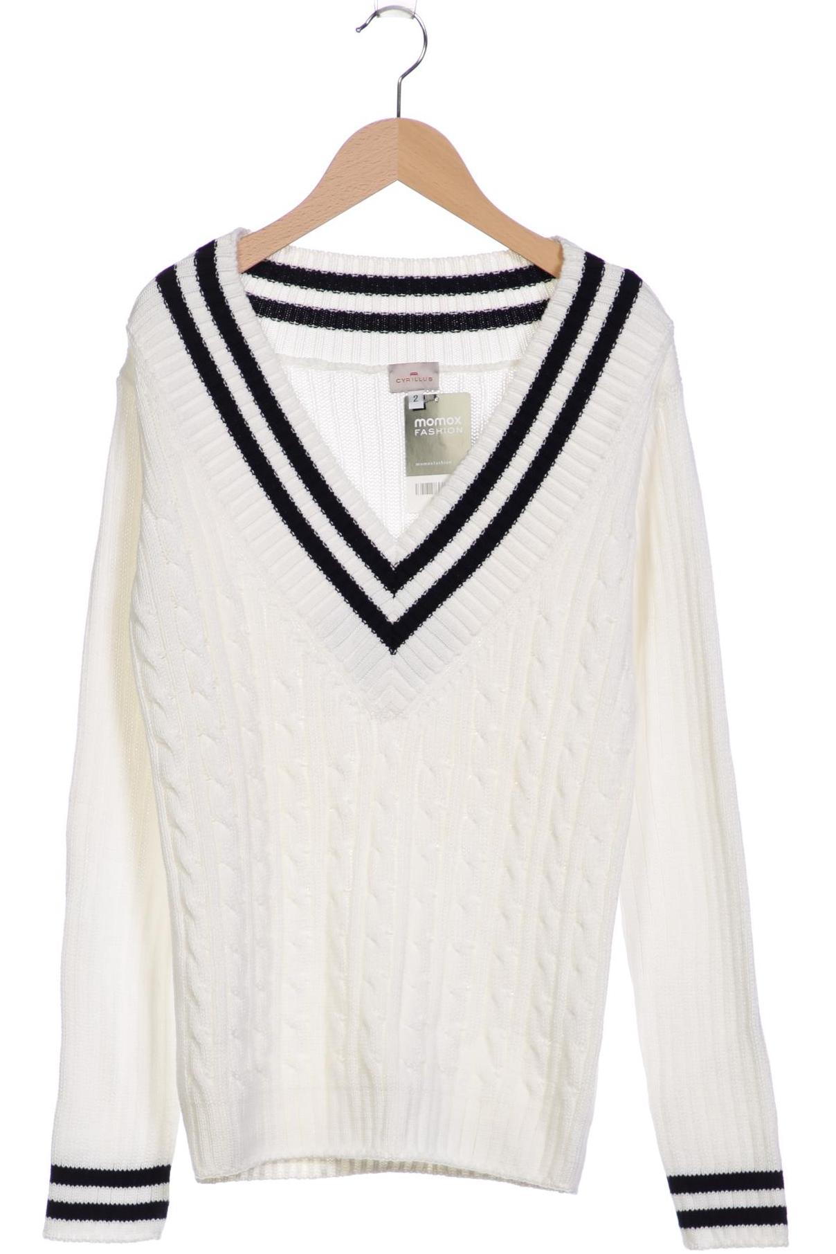 

Cyrillus Damen Pullover, weiß, Gr. 38
