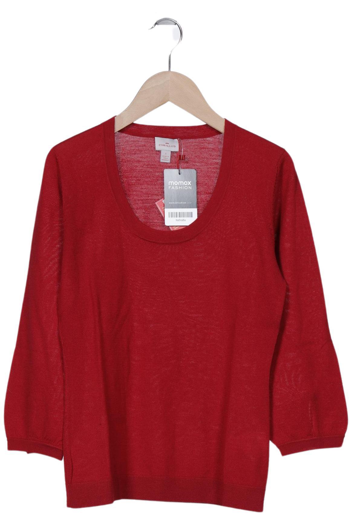 

Cyrillus Damen Pullover, rot, Gr. 34