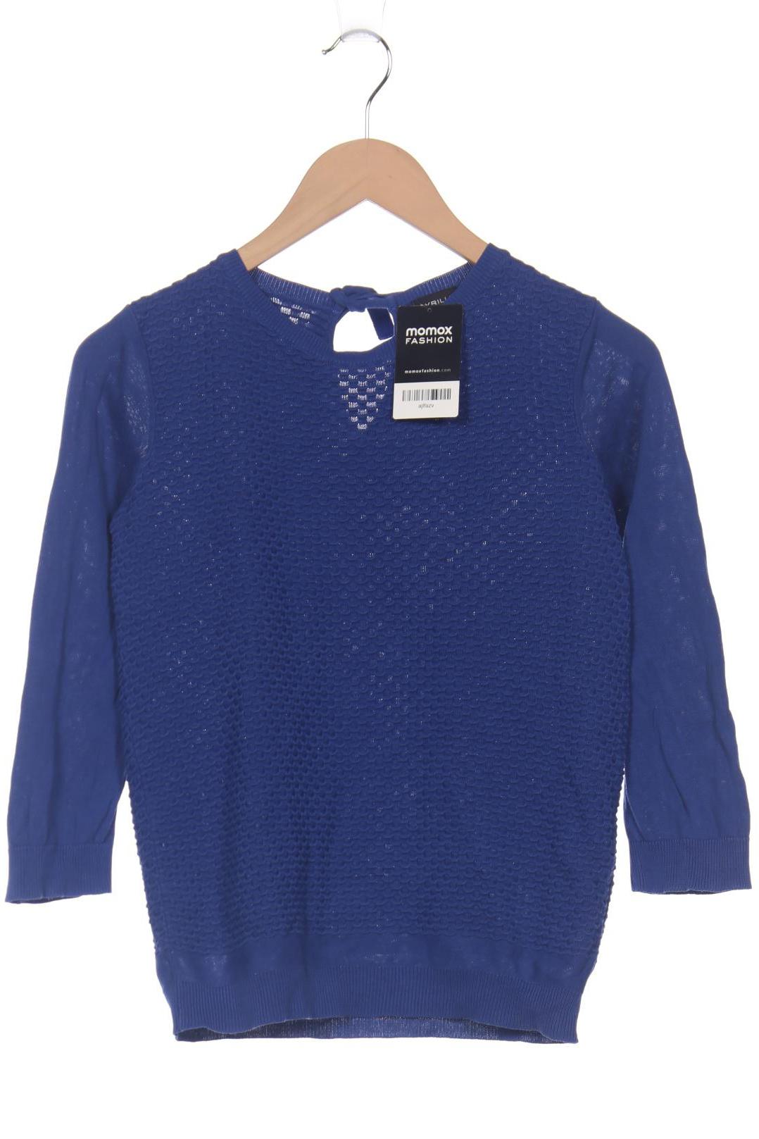 

Cyrillus Damen Pullover, blau, Gr. 34