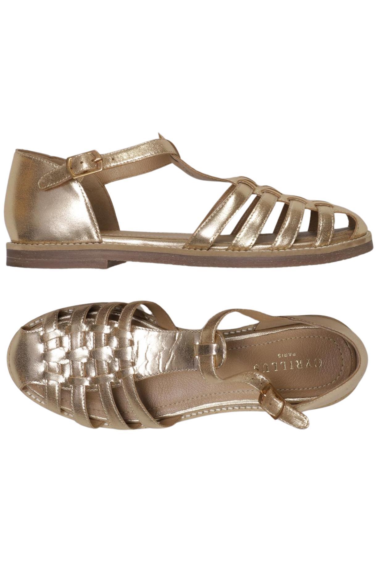 

Cyrillus Damen Sandale, gold, Gr. 39