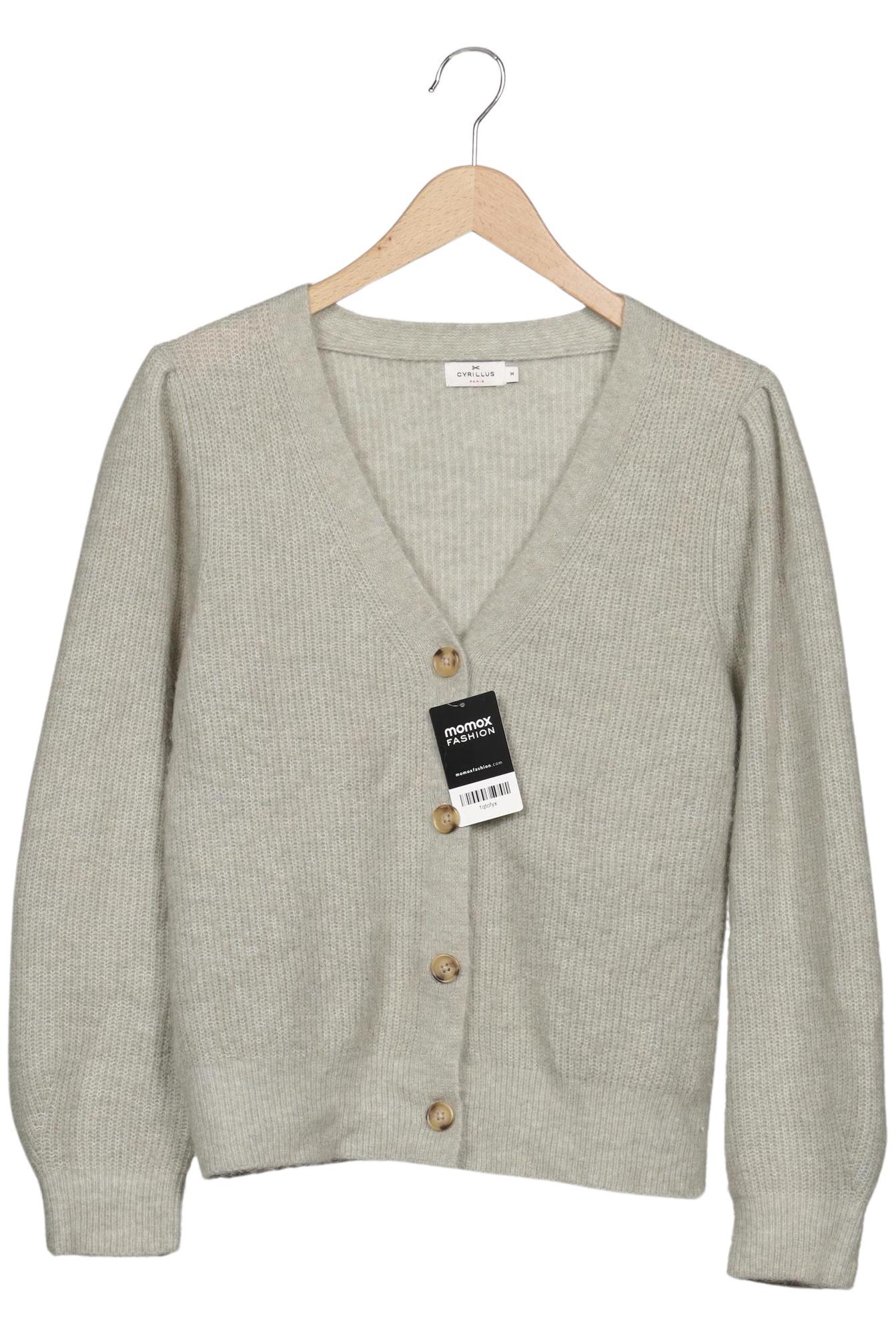 

Cyrillus Damen Strickjacke, grau, Gr. 38