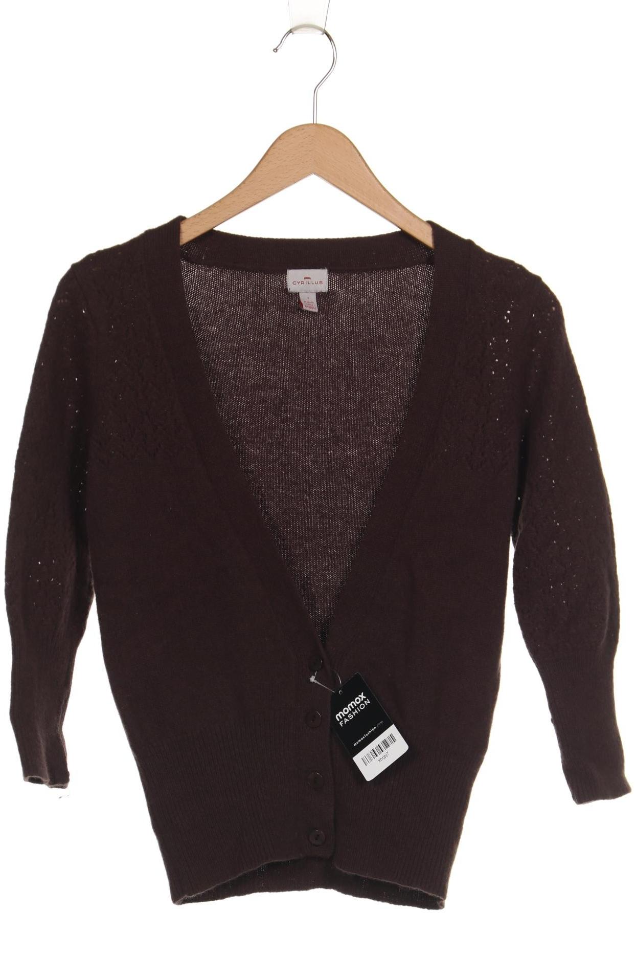 

Cyrillus Damen Strickjacke, braun, Gr. 36