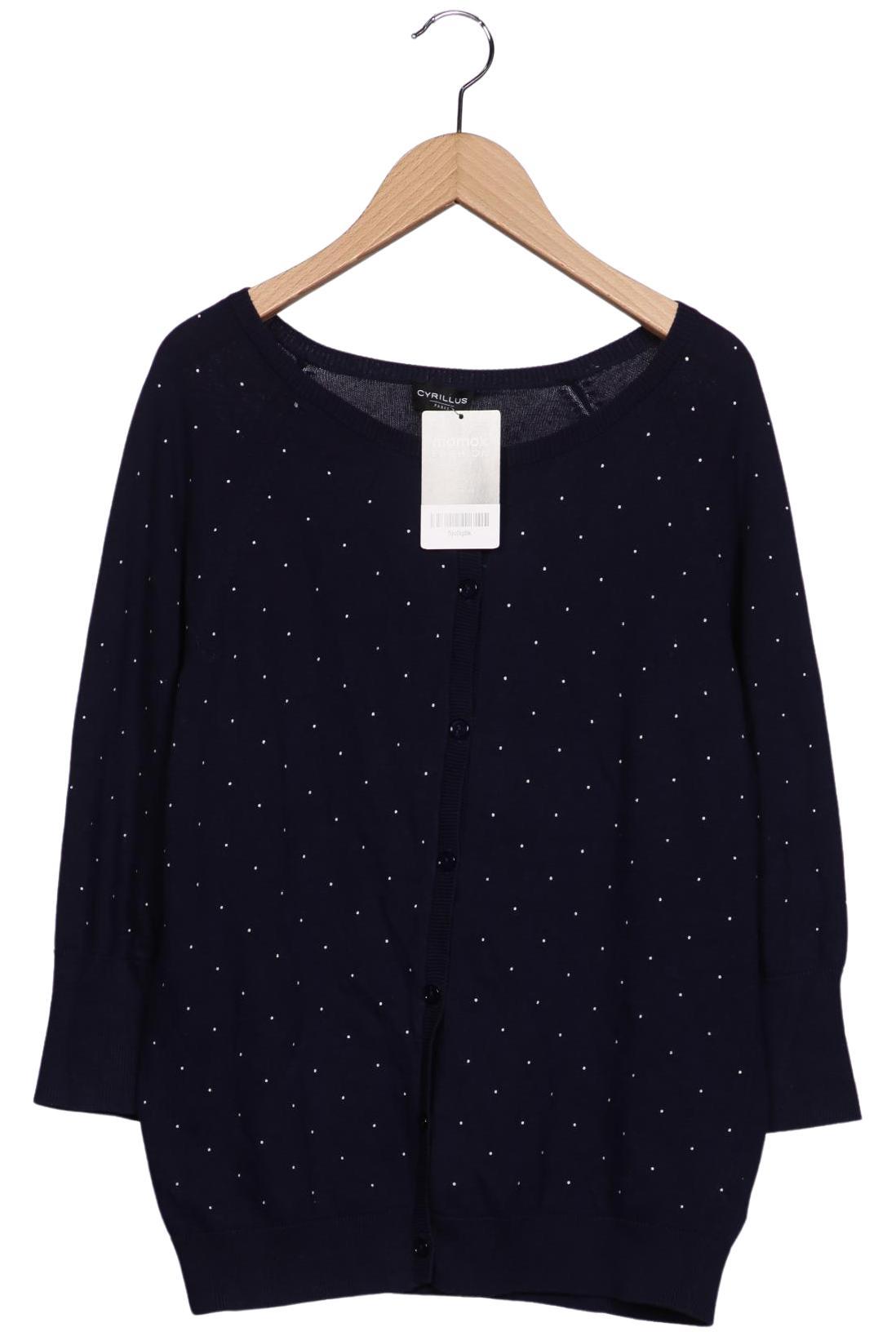 

Cyrillus Damen Strickjacke, marineblau, Gr. 38