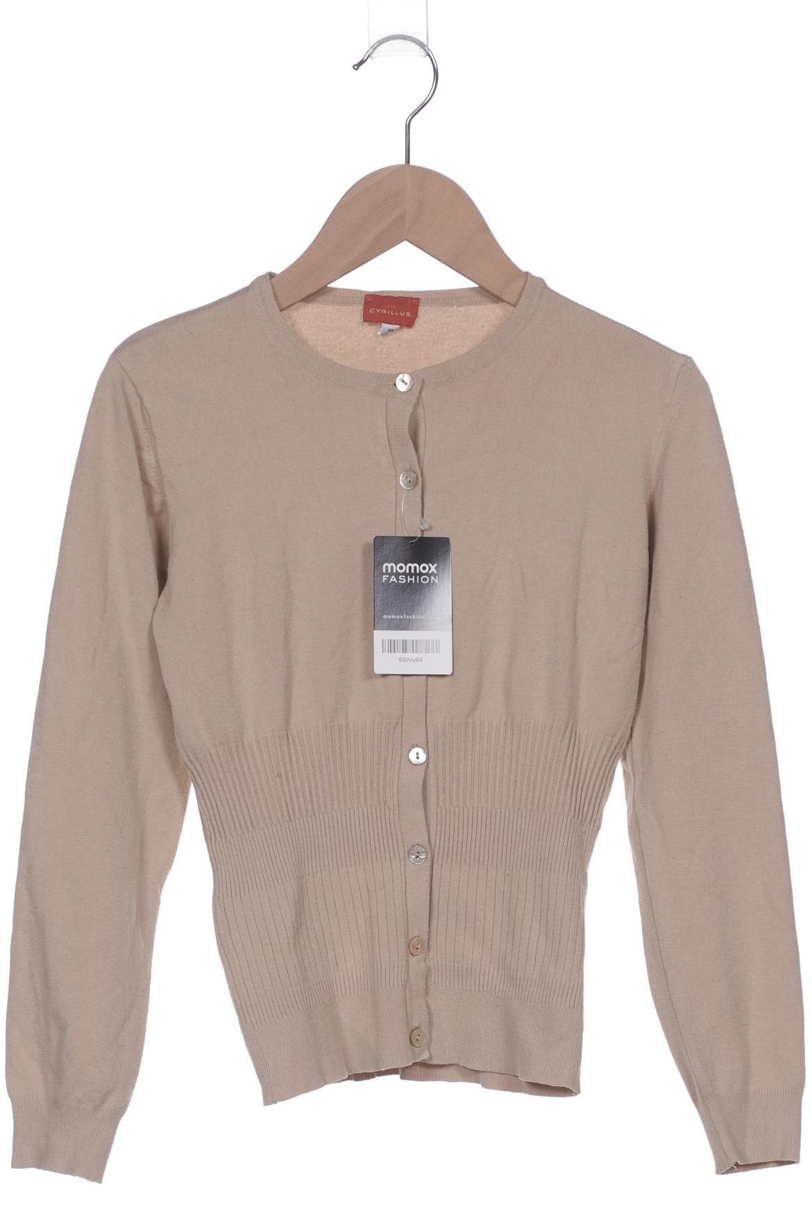 

Cyrillus Damen Strickjacke, beige, Gr. 36