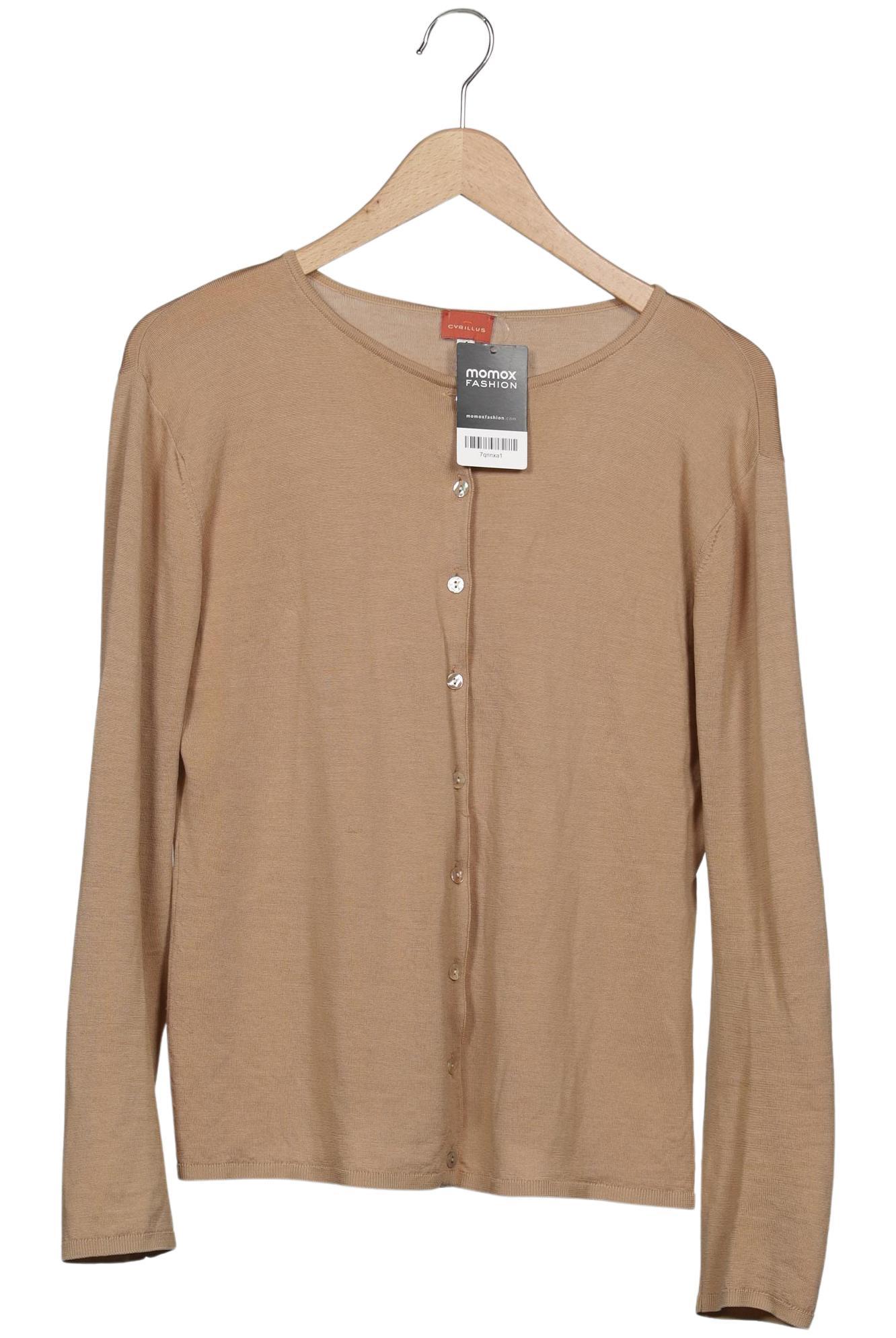 

Cyrillus Damen Strickjacke, beige, Gr. 42