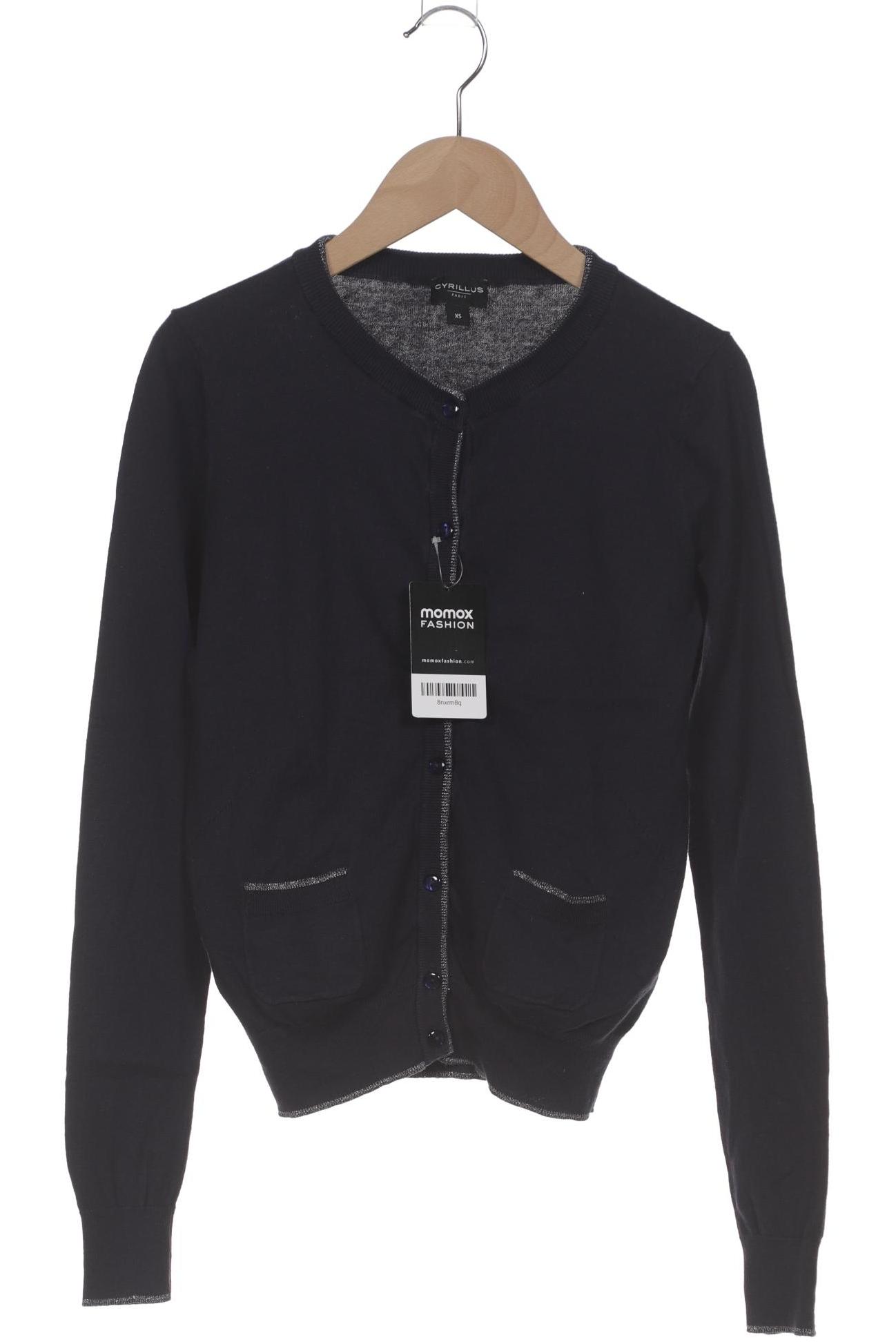 

Cyrillus Damen Strickjacke, marineblau, Gr. 34