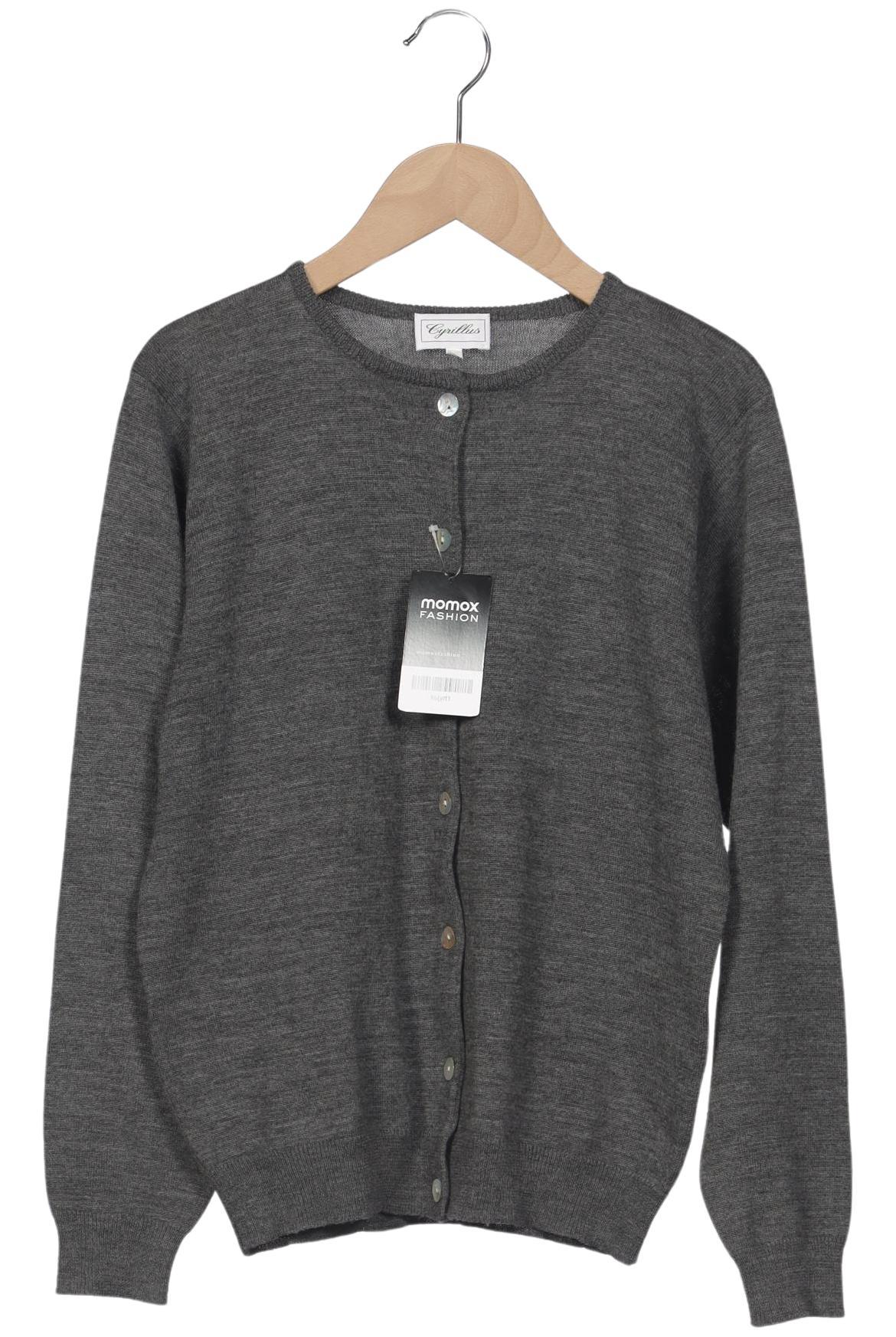 

Cyrillus Damen Strickjacke, grau, Gr. 36