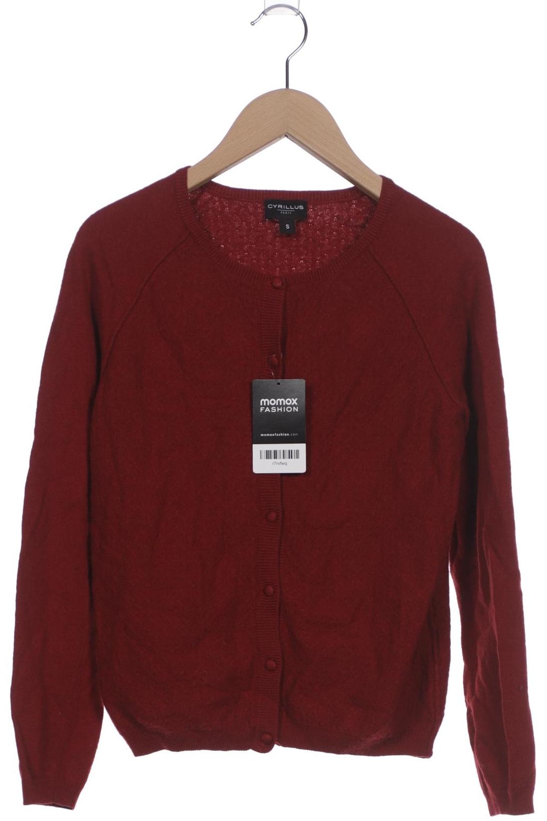 

Cyrillus Damen Strickjacke, bordeaux, Gr. 36