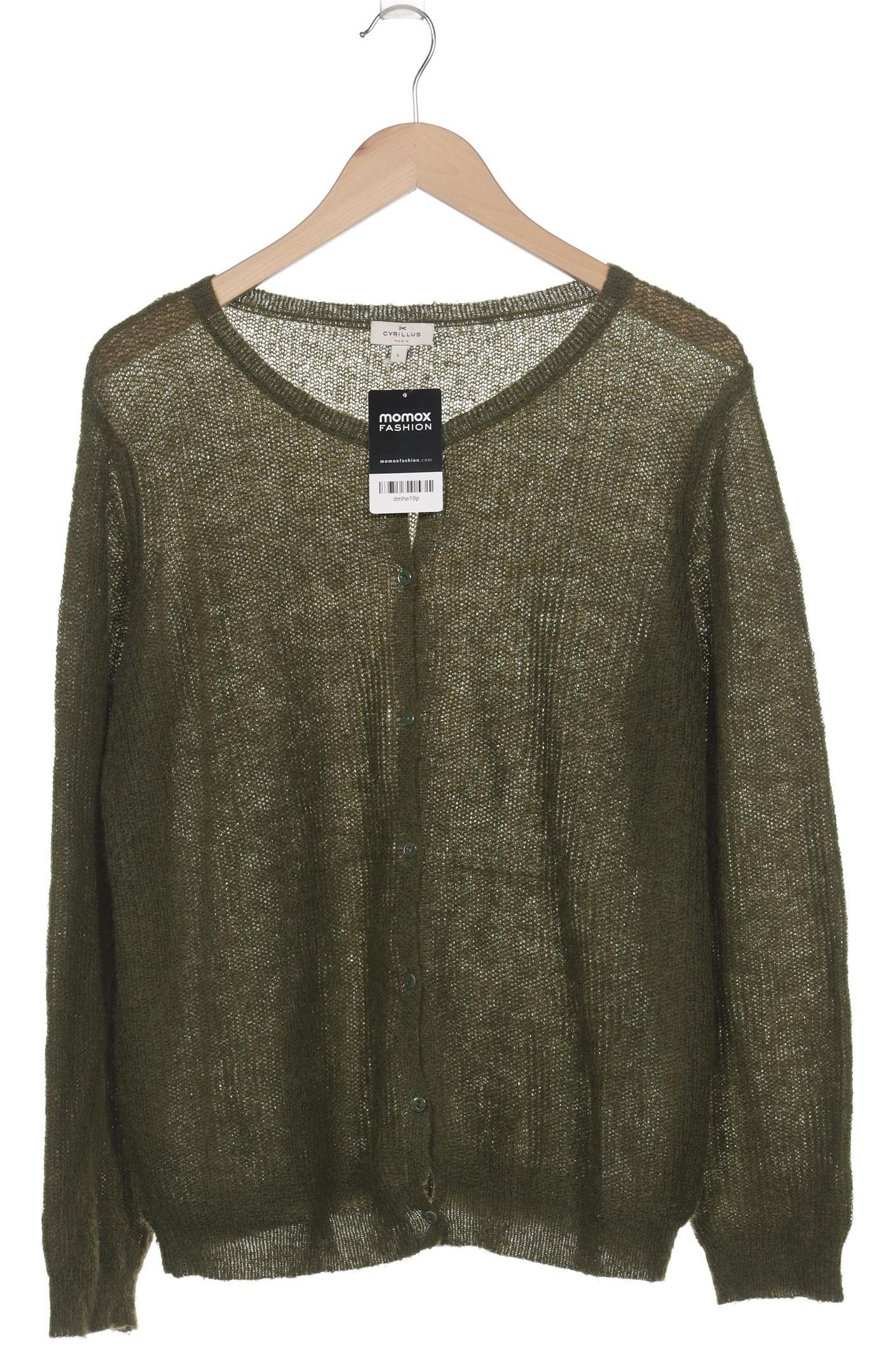 

Cyrillus Damen Strickjacke, grün, Gr. 42