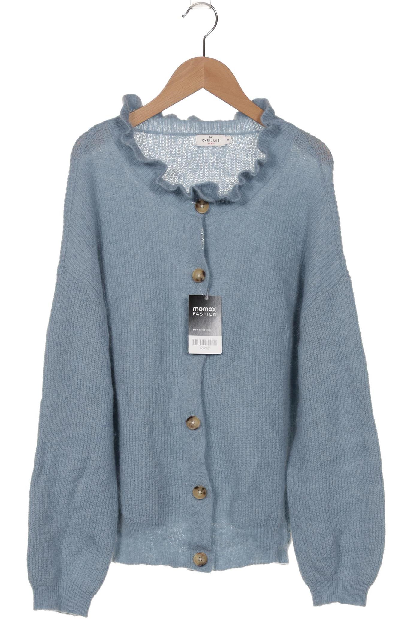 

Cyrillus Damen Strickjacke, blau, Gr. 38