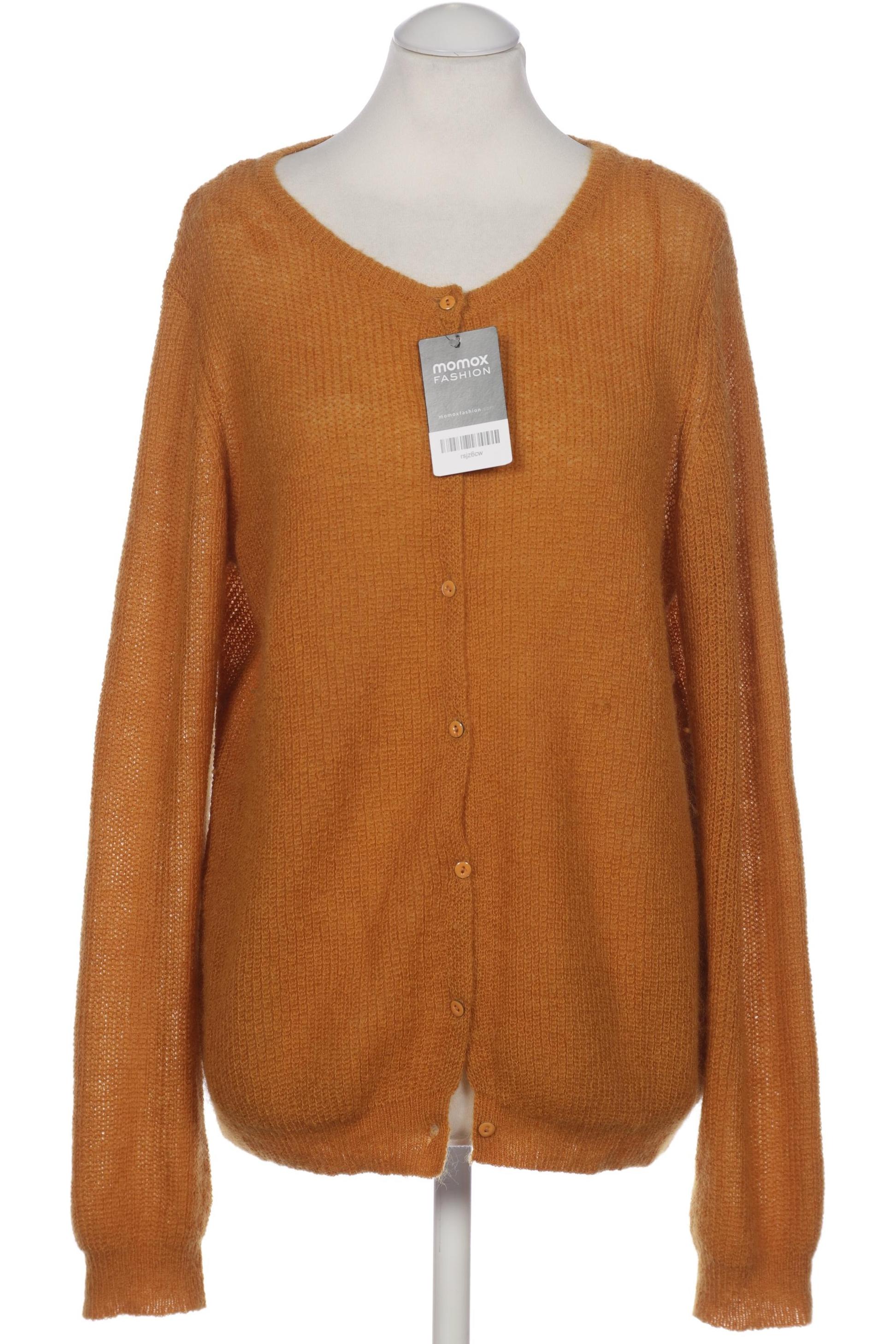 

Cyrillus Damen Strickjacke, orange, Gr. 38