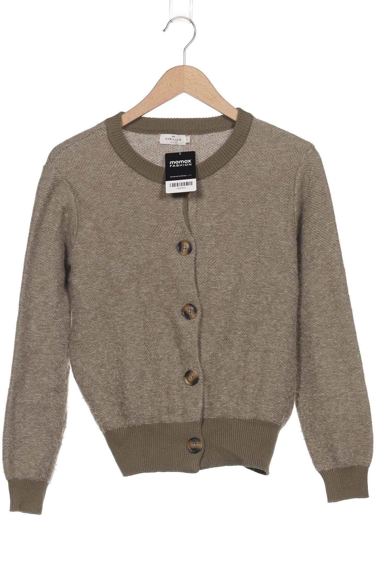 

Cyrillus Damen Strickjacke, grün, Gr. 36