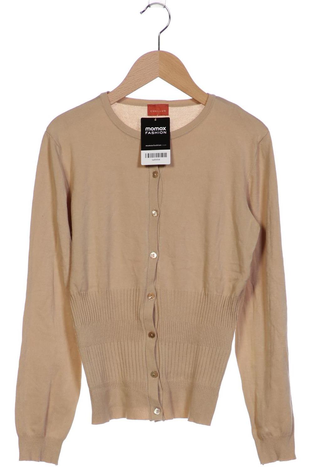 

Cyrillus Damen Strickjacke, beige, Gr. 36