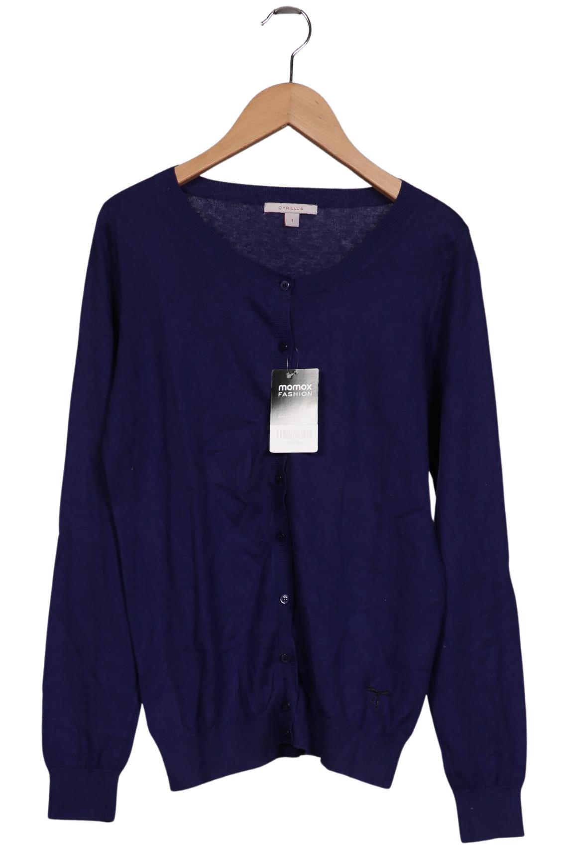 

Cyrillus Damen Strickjacke, marineblau, Gr. 38