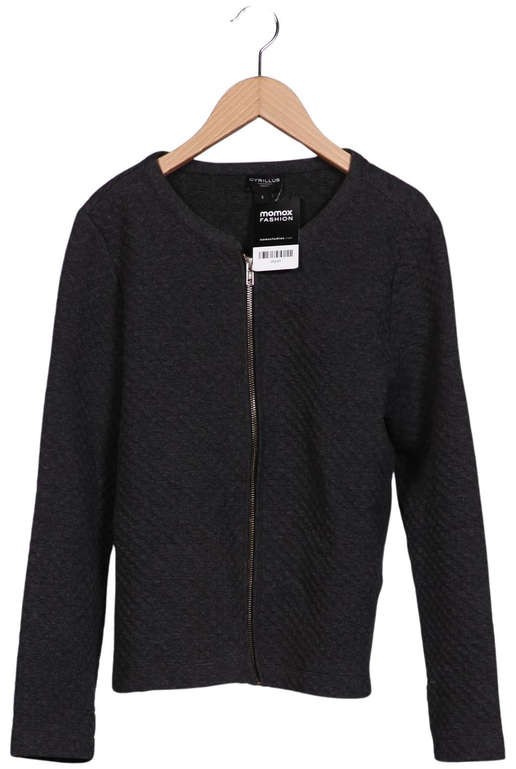 

Cyrillus Damen Strickjacke, grau, Gr. 36