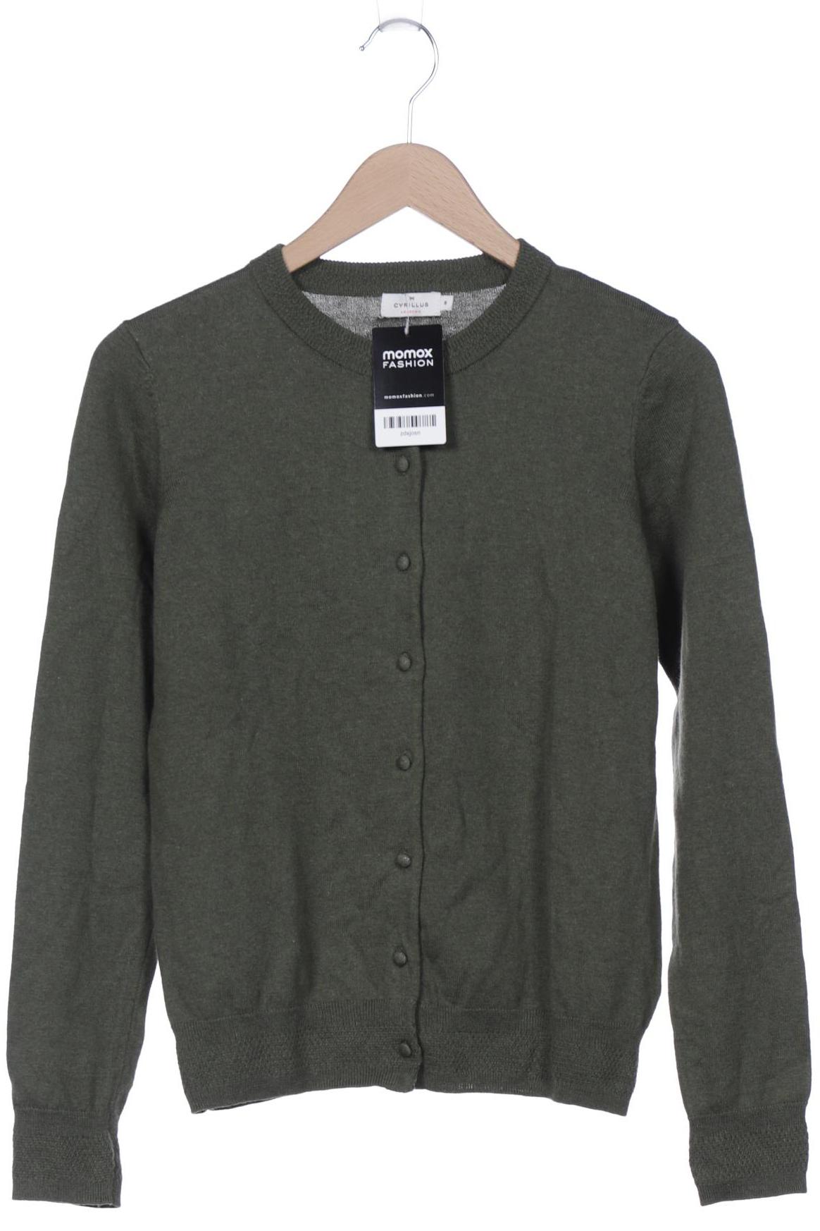 

Cyrillus Damen Strickjacke, grün, Gr. 36