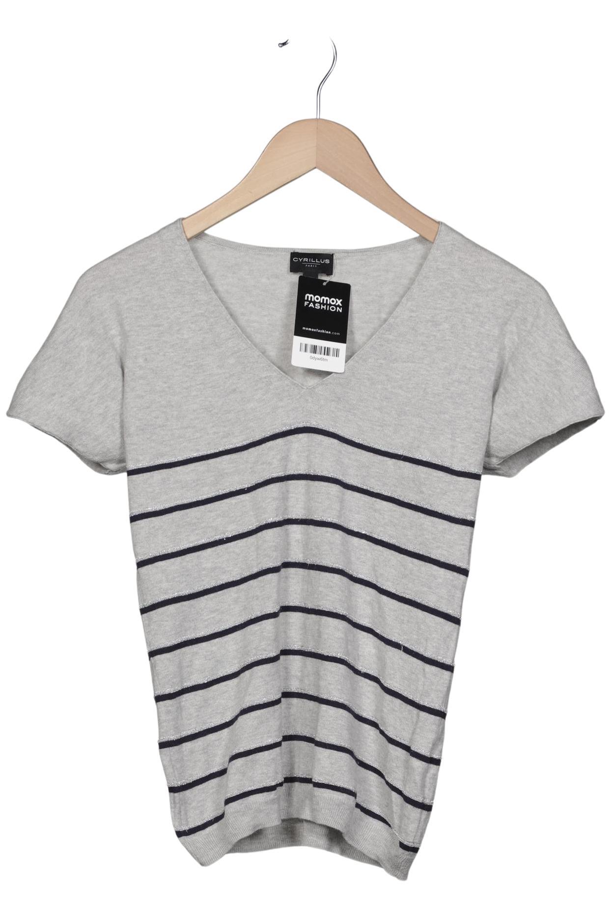 

Cyrillus Damen T-Shirt, grau, Gr. 34