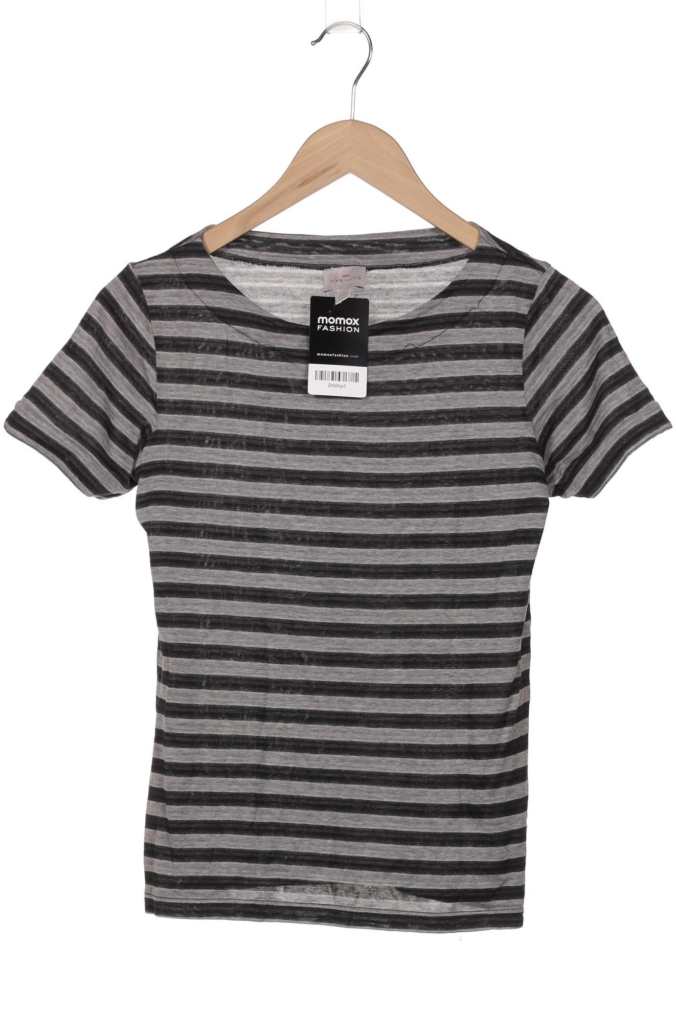 

Cyrillus Damen T-Shirt, grau, Gr. 2