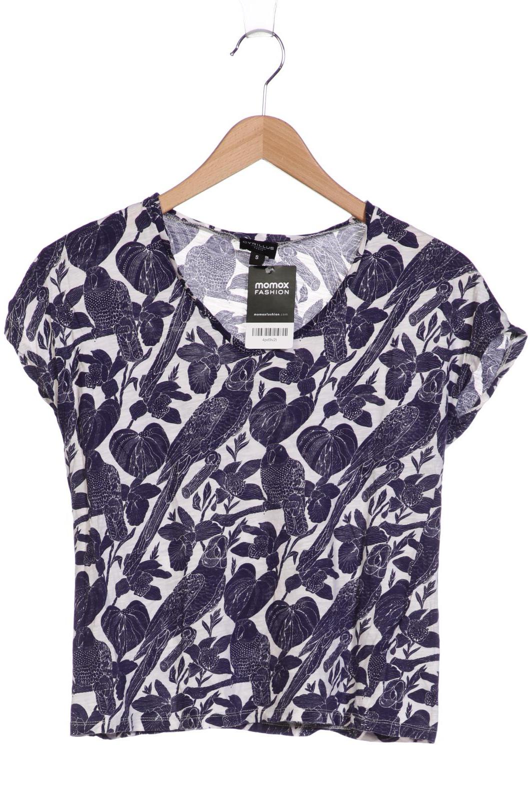 

Cyrillus Damen T-Shirt, blau, Gr. 36