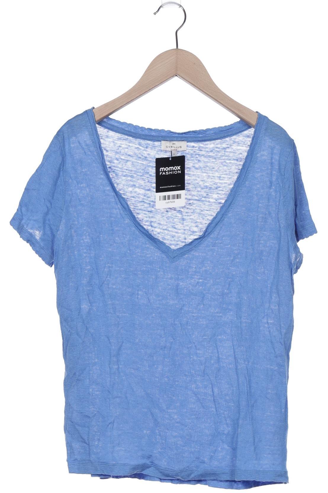 

Cyrillus Damen T-Shirt, blau, Gr. 38