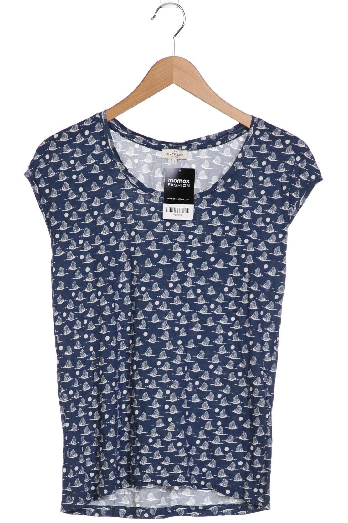 

Cyrillus Damen T-Shirt, blau, Gr. 36