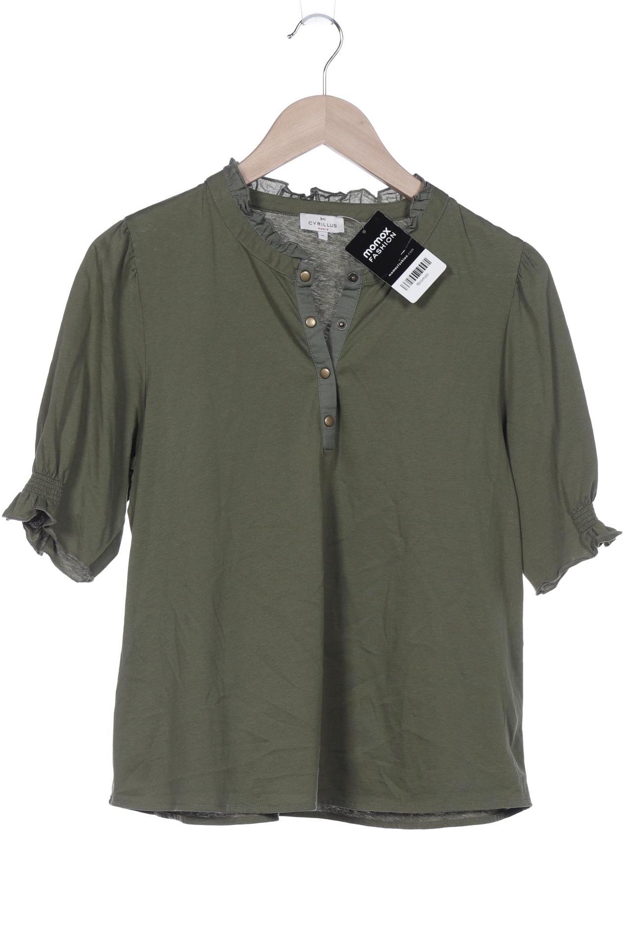 

Cyrillus Damen T-Shirt, grün, Gr. 38