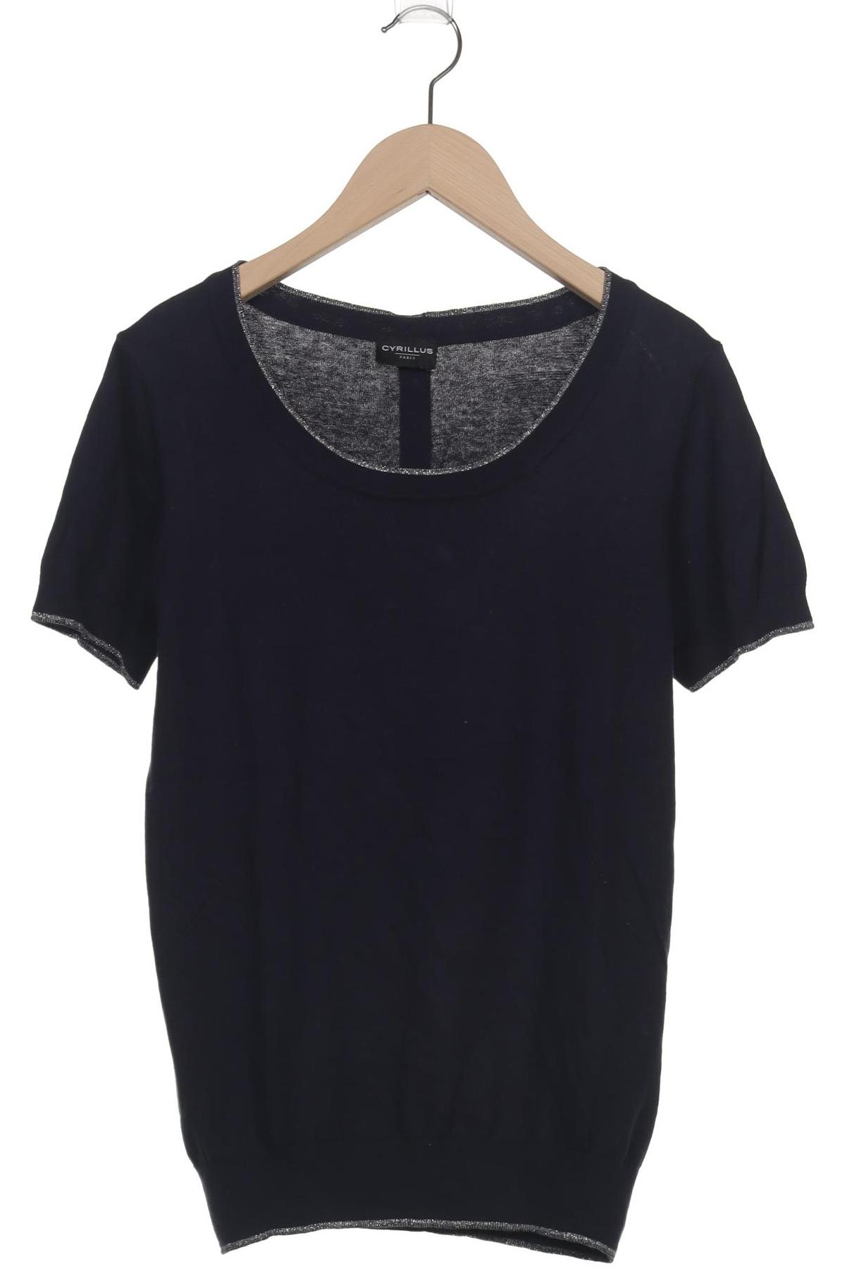 

Cyrillus Damen T-Shirt, marineblau, Gr. 38