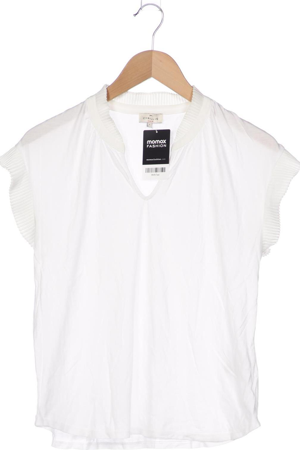 

Cyrillus Damen T-Shirt, weiß, Gr. 36