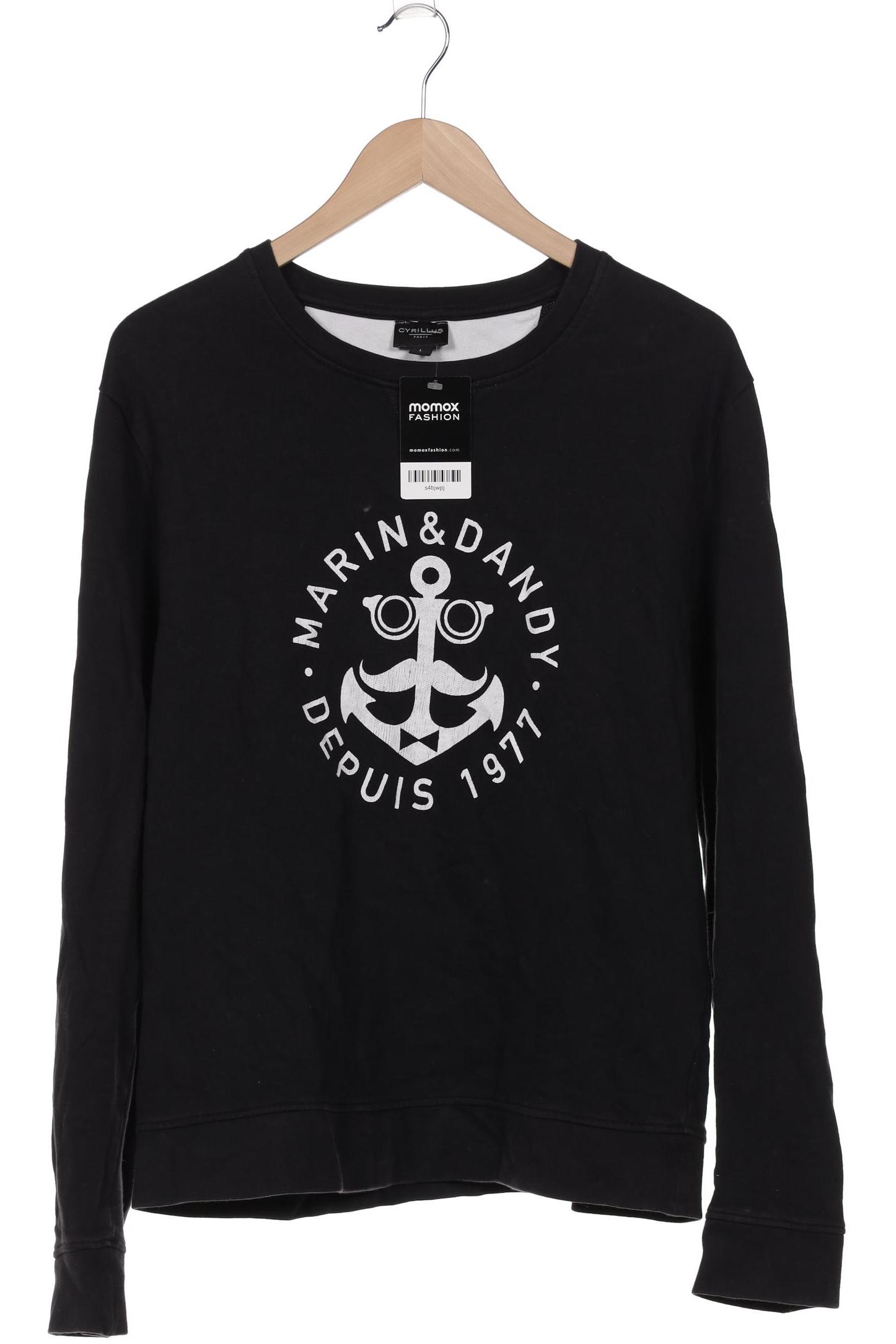 

Cyrillus Herren Sweatshirt, schwarz, Gr. 52