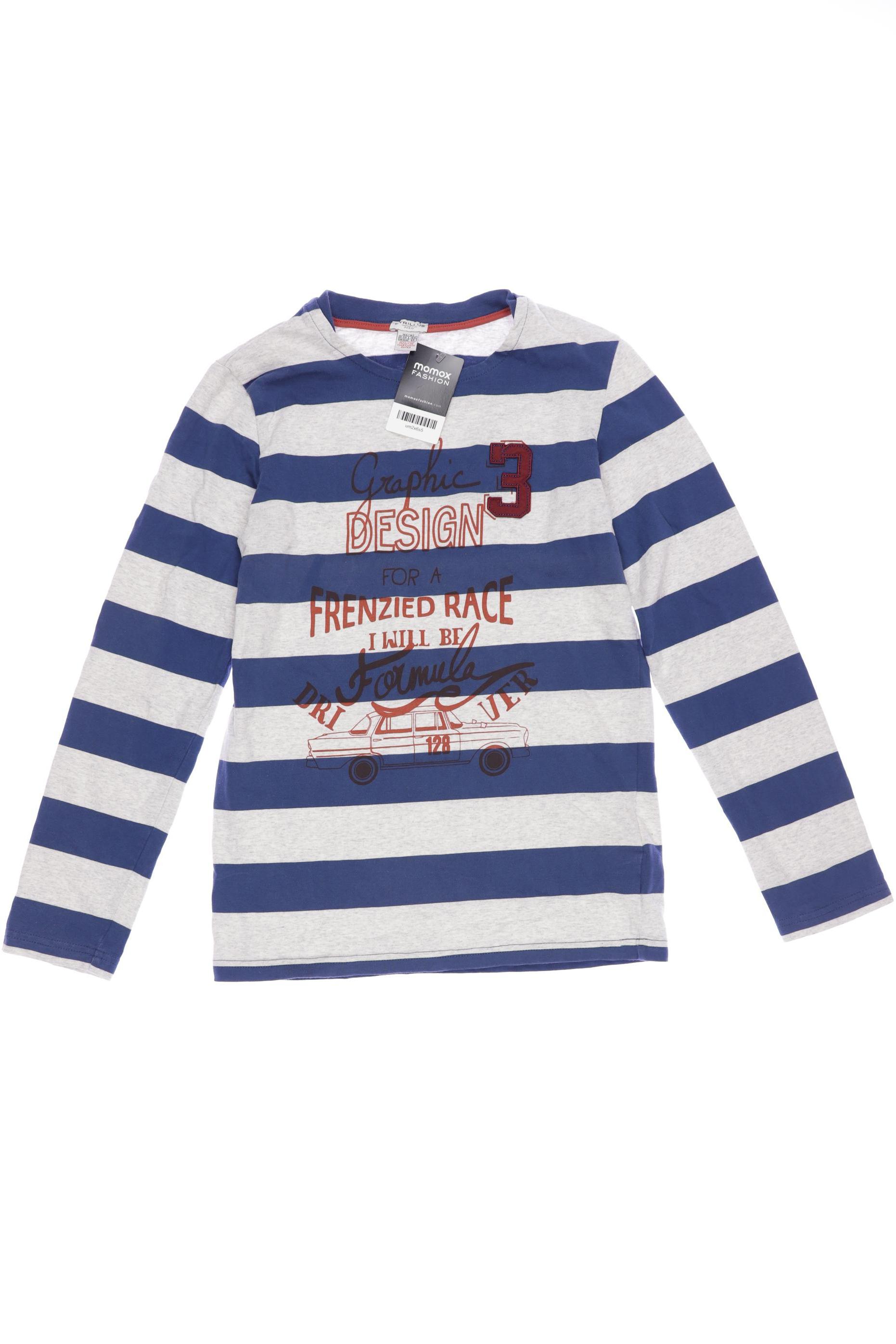 

Cyrillus Herren Langarmshirt, blau, Gr. 14