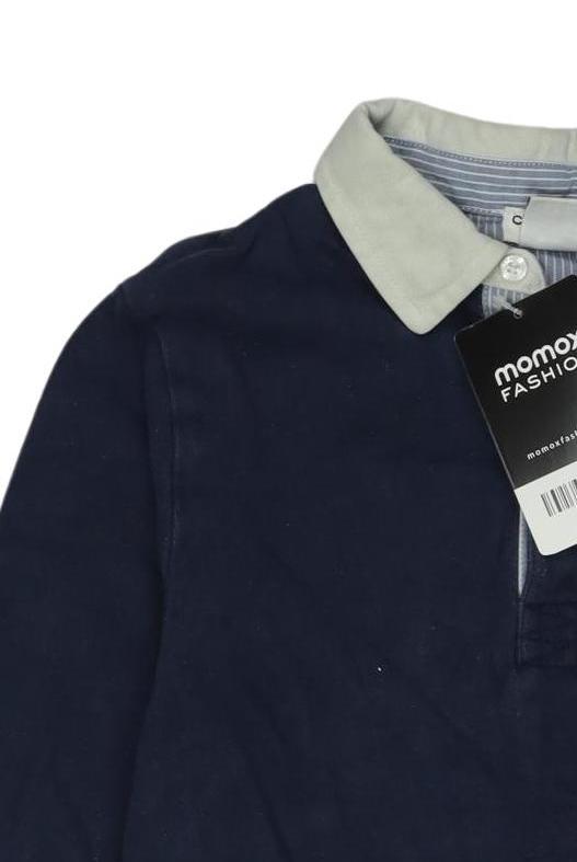 Thumbnail - Cyrillus Jungen Poloshirt, marineblau, Gr. 116