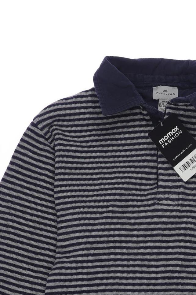 Thumbnail - Cyrillus Jungen Poloshirt, marineblau, Gr. 152