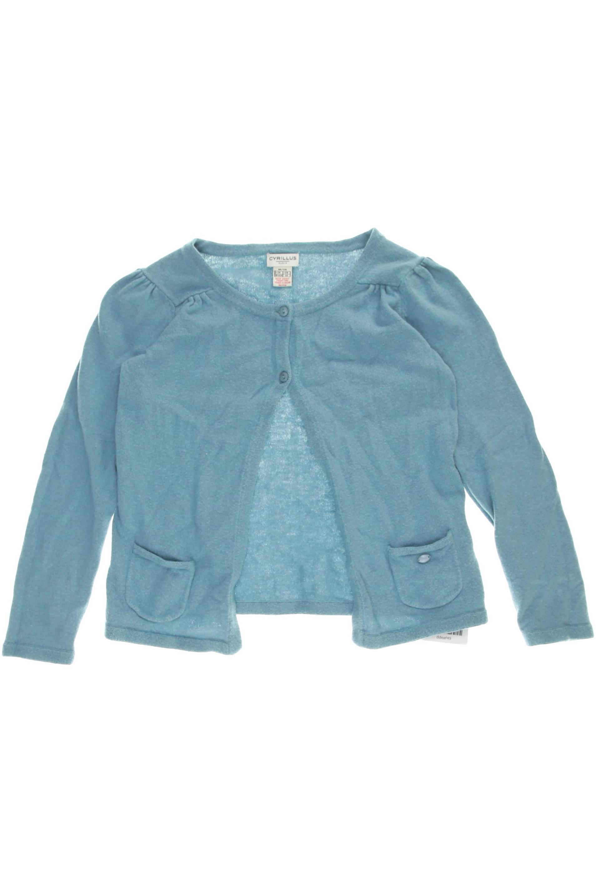 

Cyrillus Mädchen Strickjacke, türkis, Gr. 122