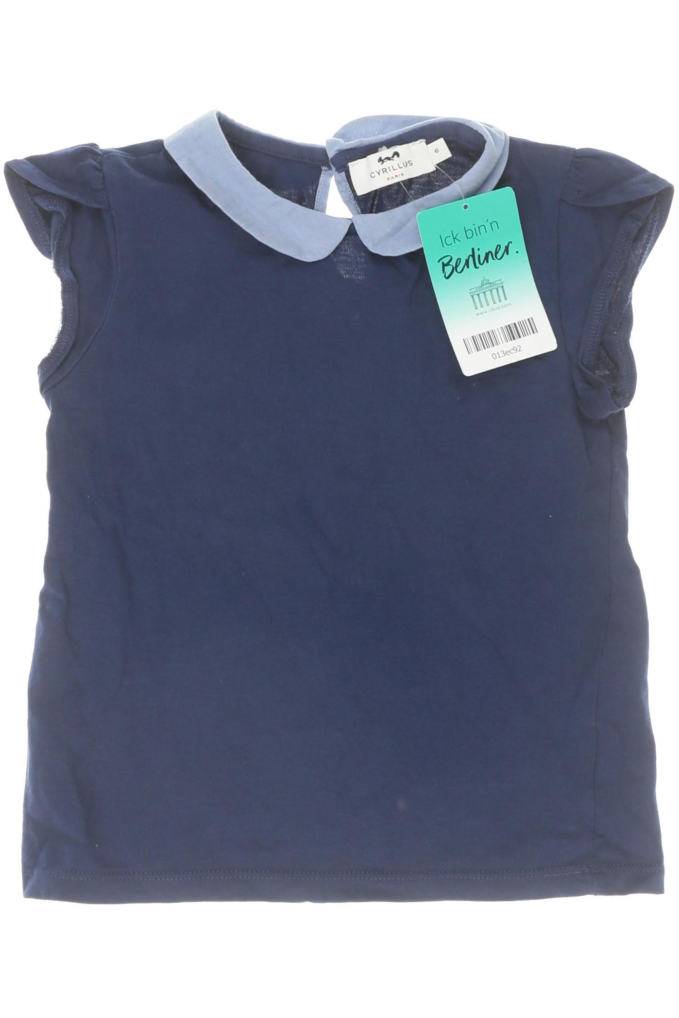 

Cyrillus Damen Bluse, blau, Gr. 62