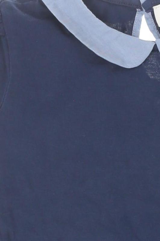 Thumbnail - Cyrillus Mädchen Bluse, blau, Gr. 62