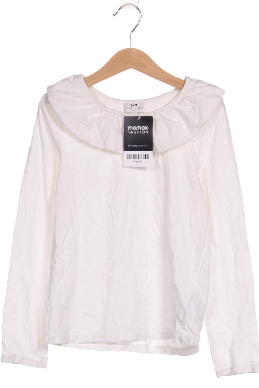 

Cyrillus Damen Langarmshirt, weiß, Gr. 140