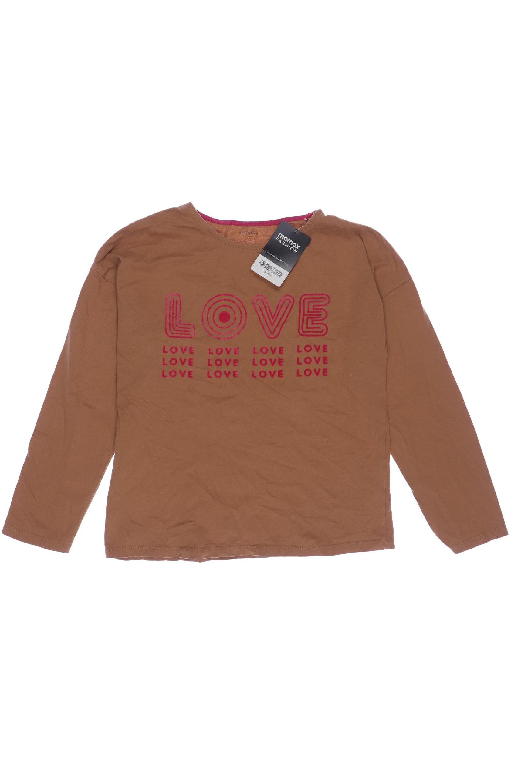 

Cyrillus Damen Langarmshirt, orange, Gr. 158