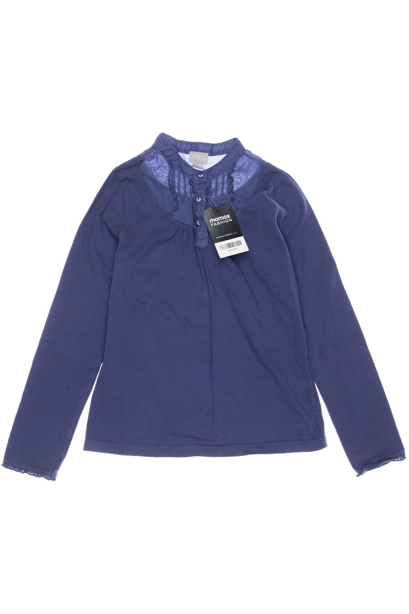 

Cyrillus Damen Langarmshirt, marineblau, Gr. 140